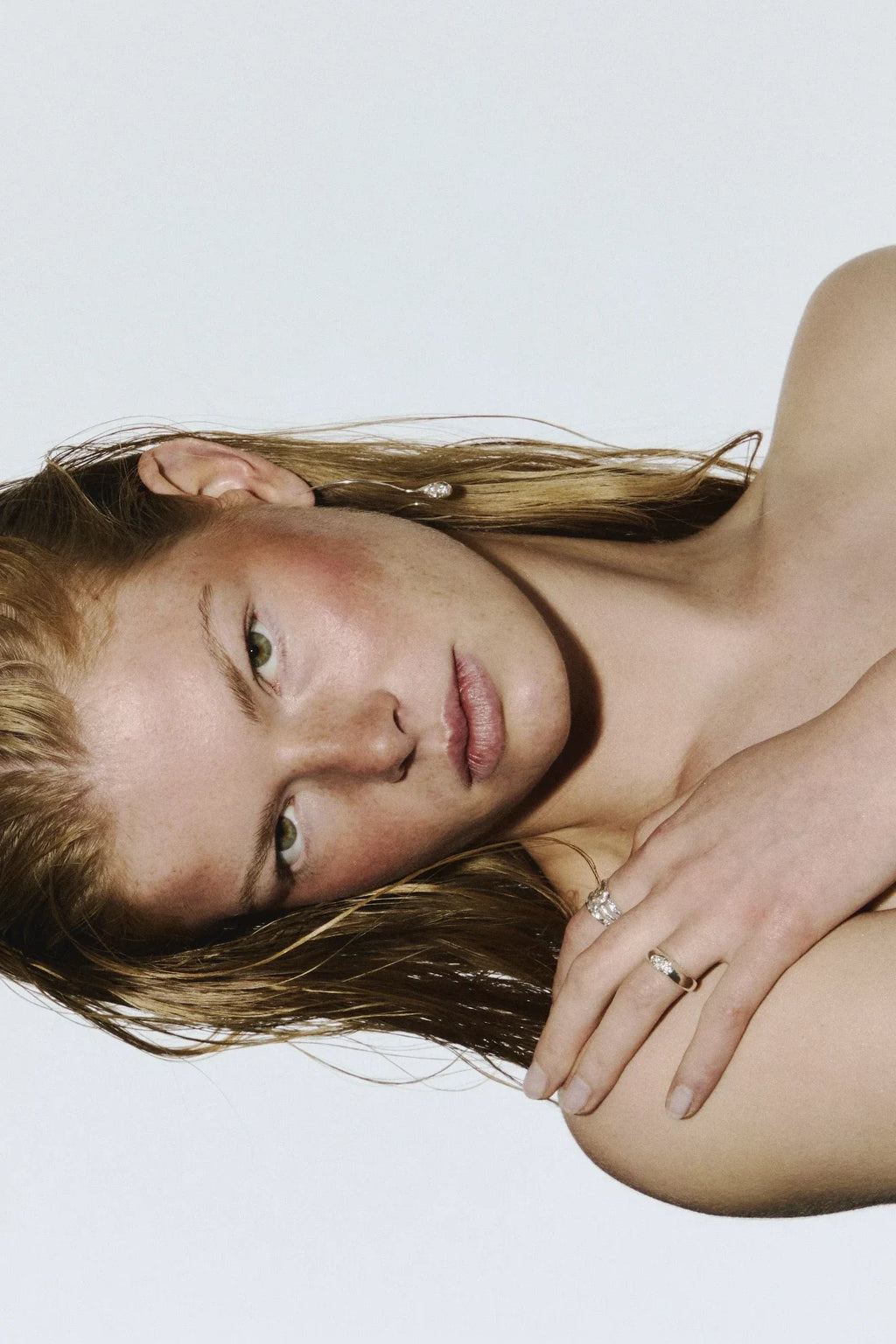 SIGNET "CRINKLED 925" RING