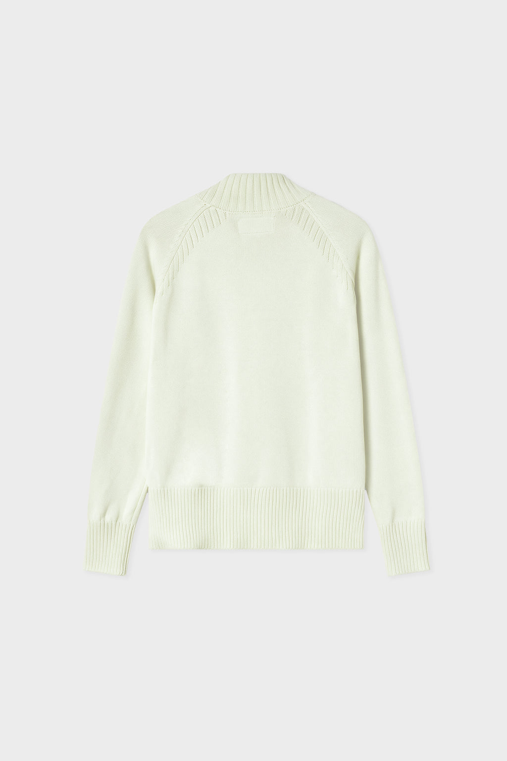 AURORA KNITTED ZIP VANILLA