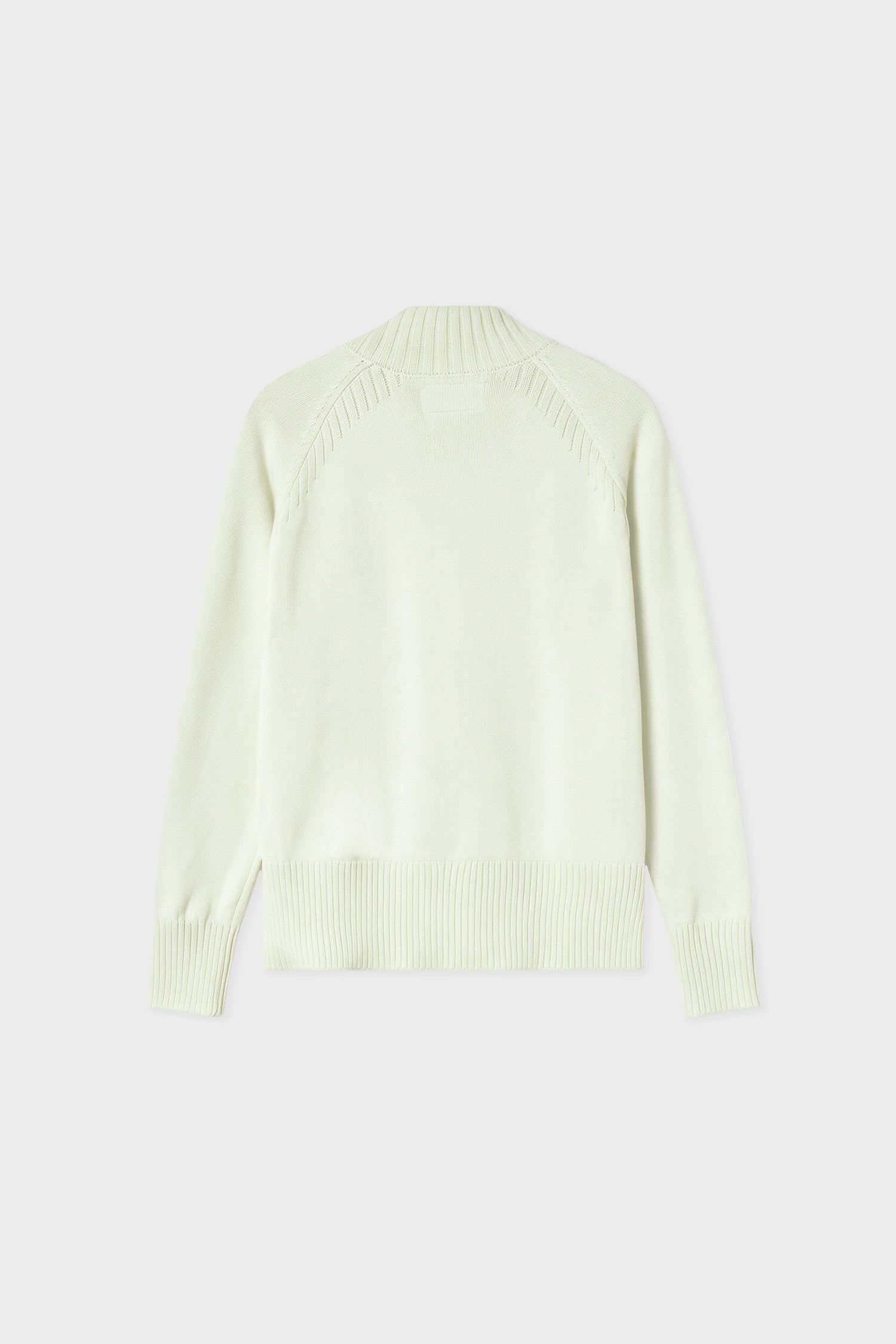 AURORA KNITTED ZIP VANILLA