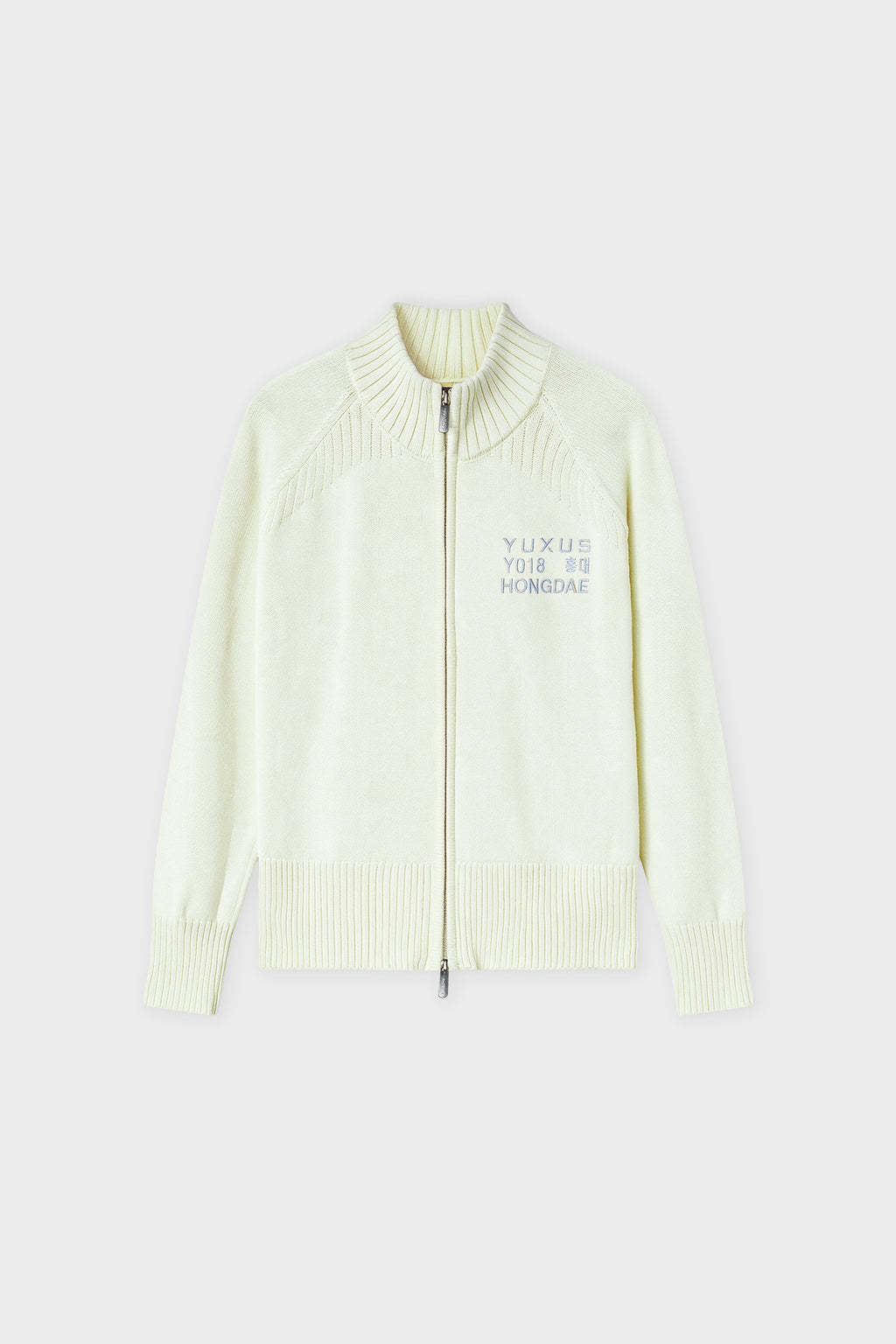 AURORA KNITTED ZIP VANILLA