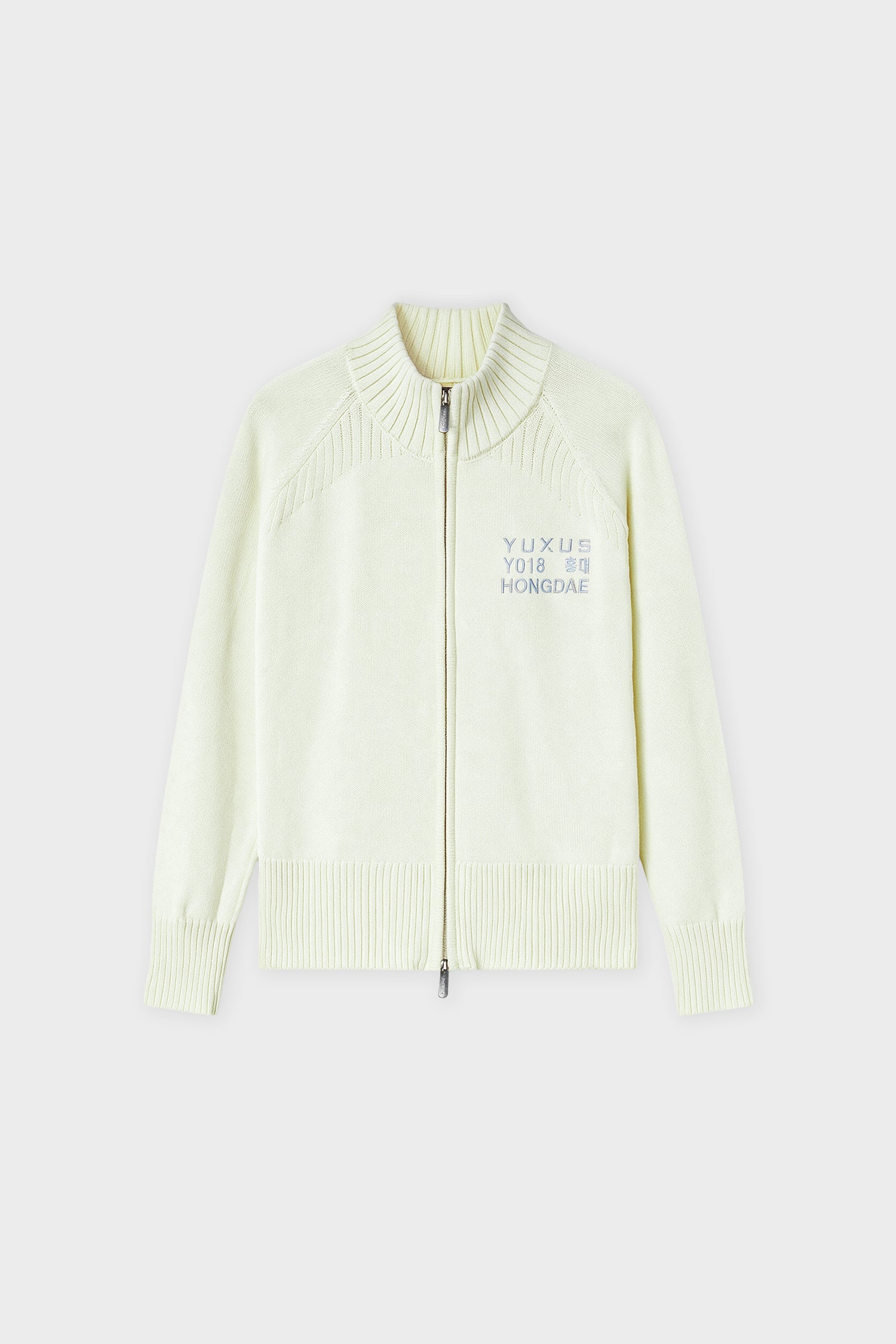 AURORA KNITTED ZIP VANILLA