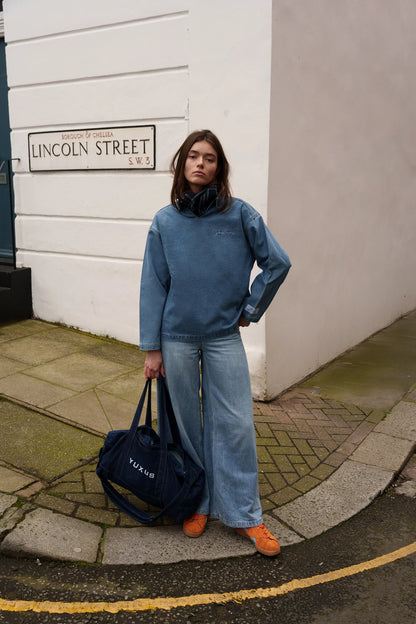 REGAL "THREADS" DENIM POLO