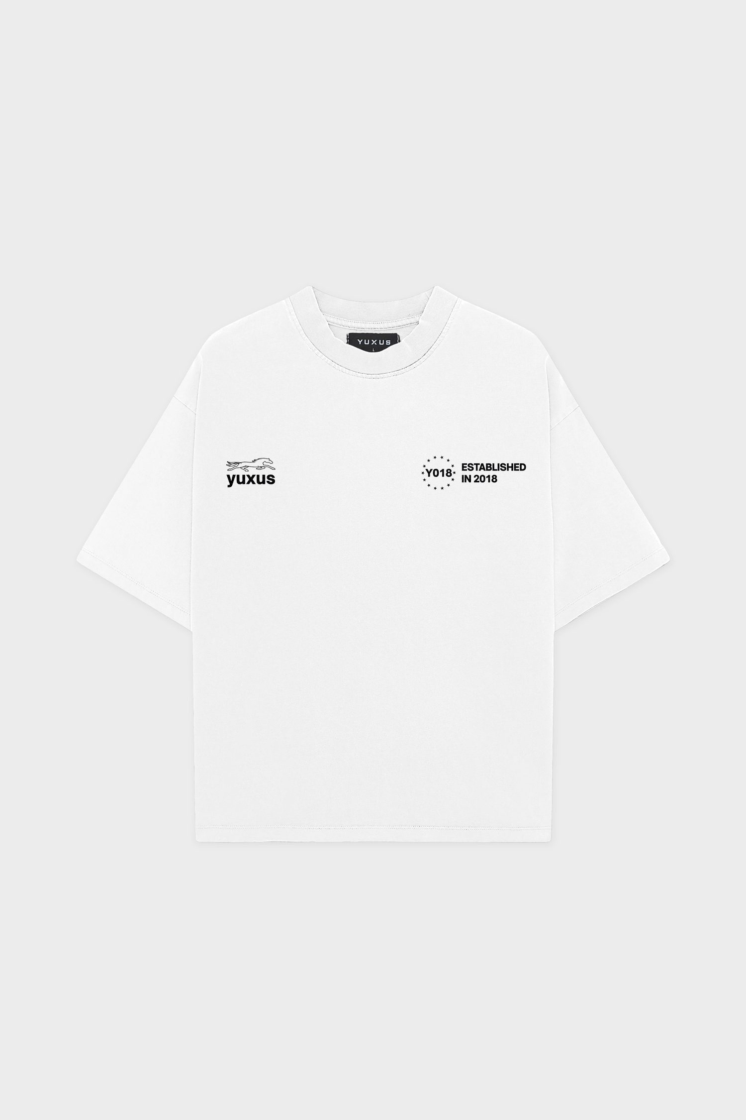 BLANK "LOWERCASE" T-SHIRT WHITE