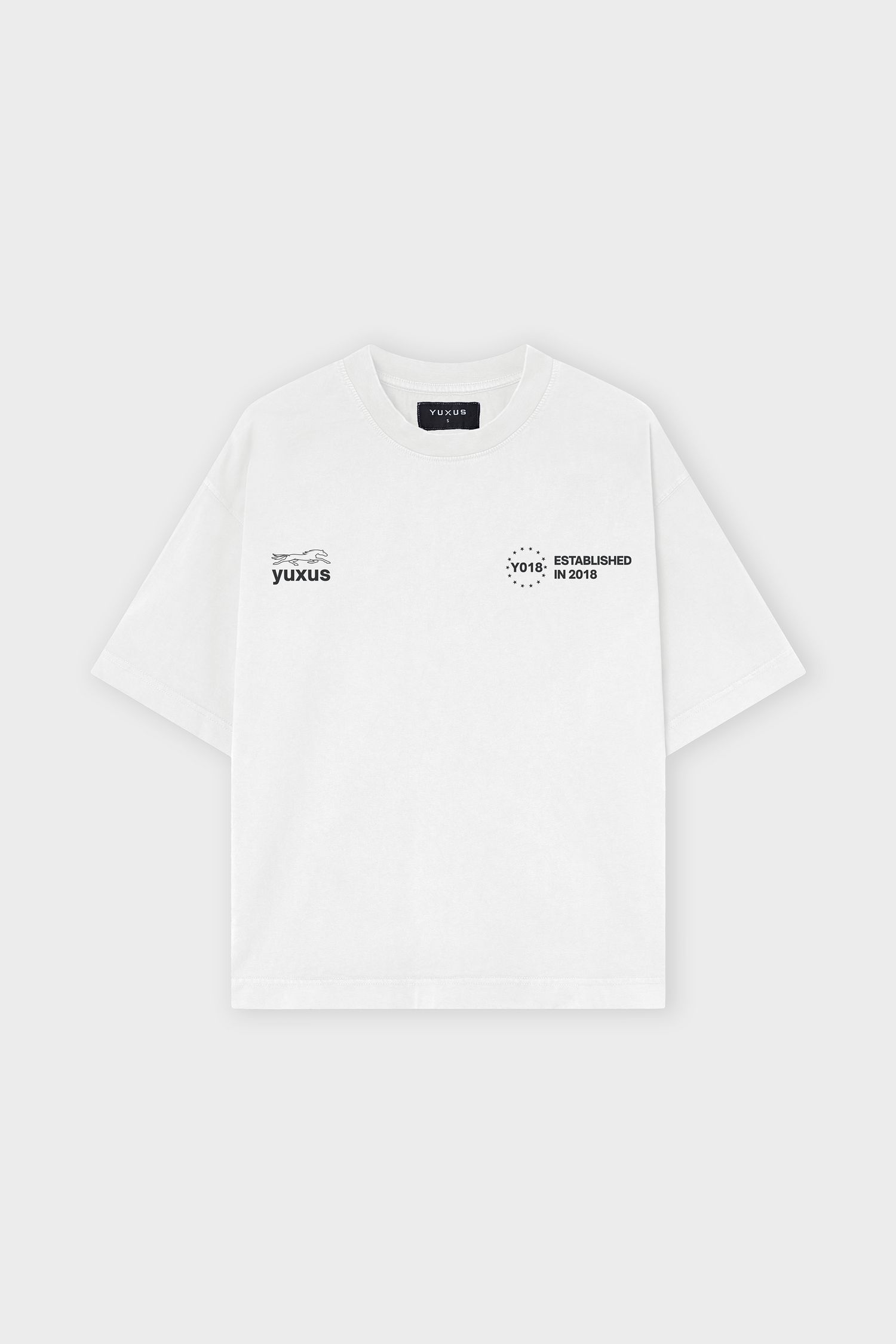 BLANK "LOWERCASE" T-SHIRT WHITE