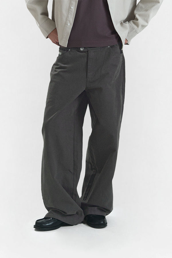 BLOCK "LOWERCASE" PANTS BLACK