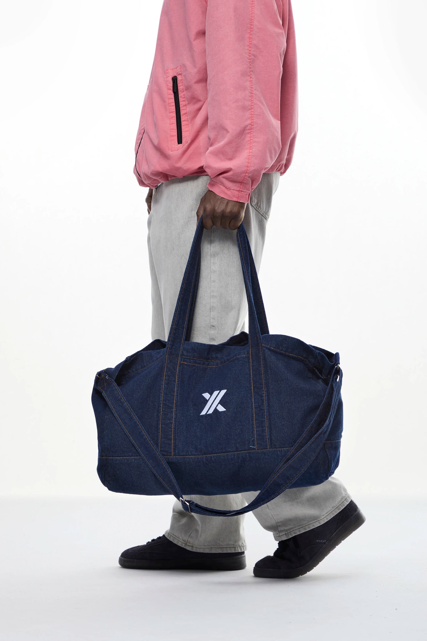 JEAN "THREADS" TOTE BAG