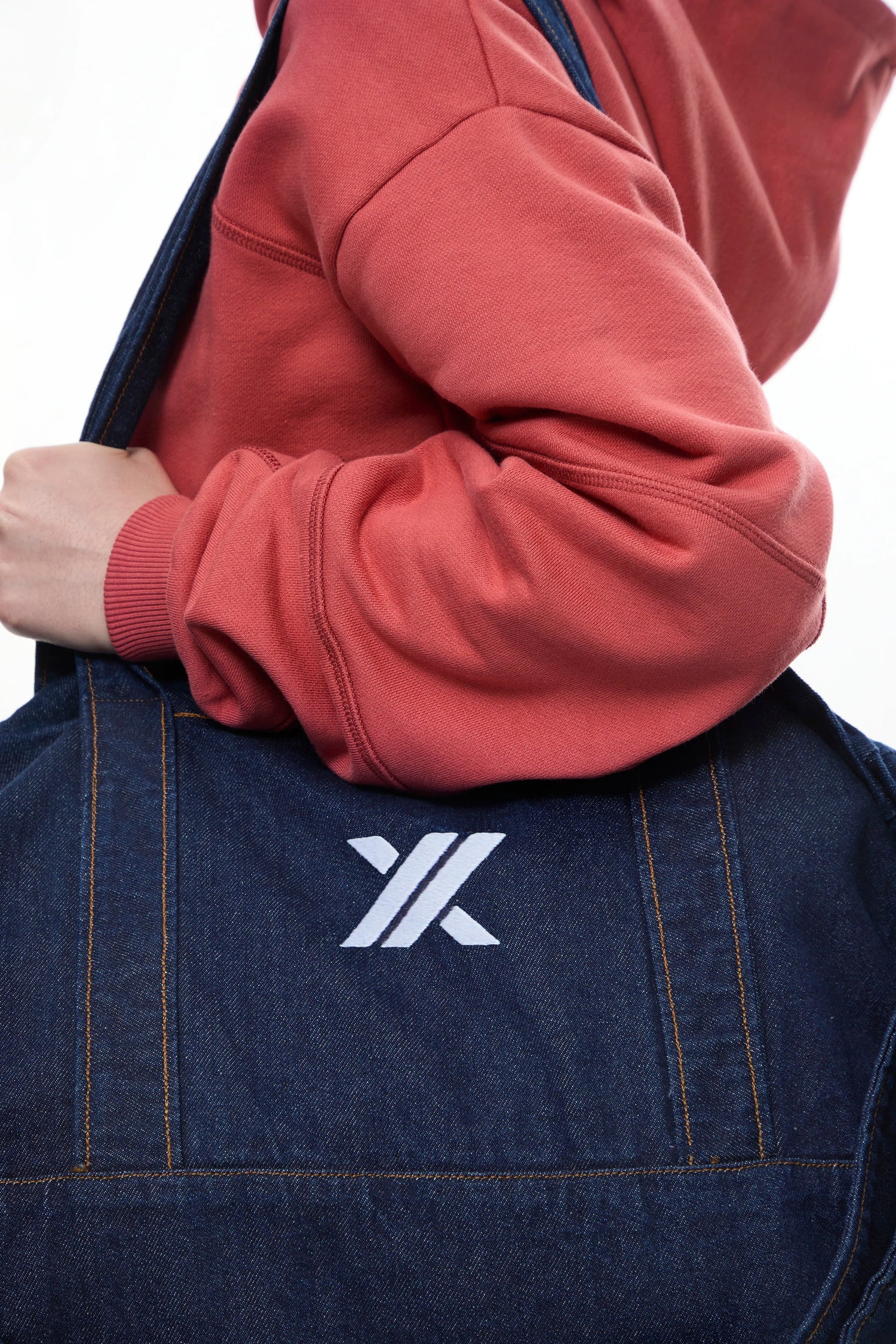 JEAN "THREADS" TOTE BAG