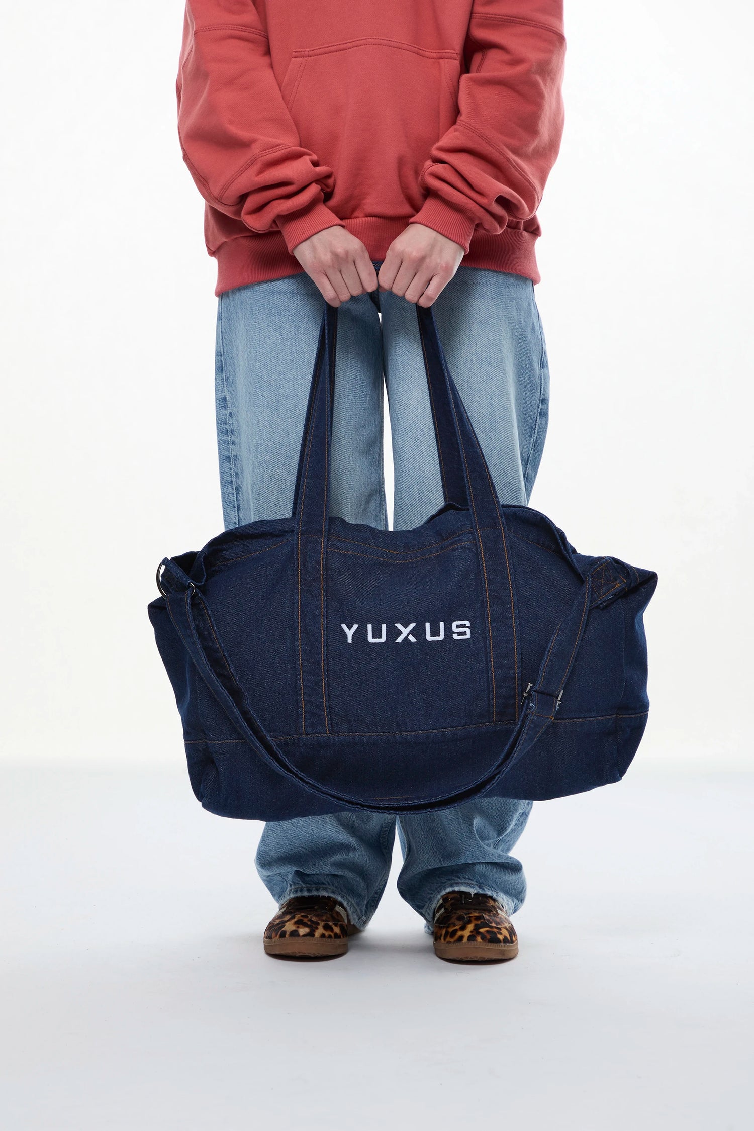 JEAN "THREADS" TOTE BAG