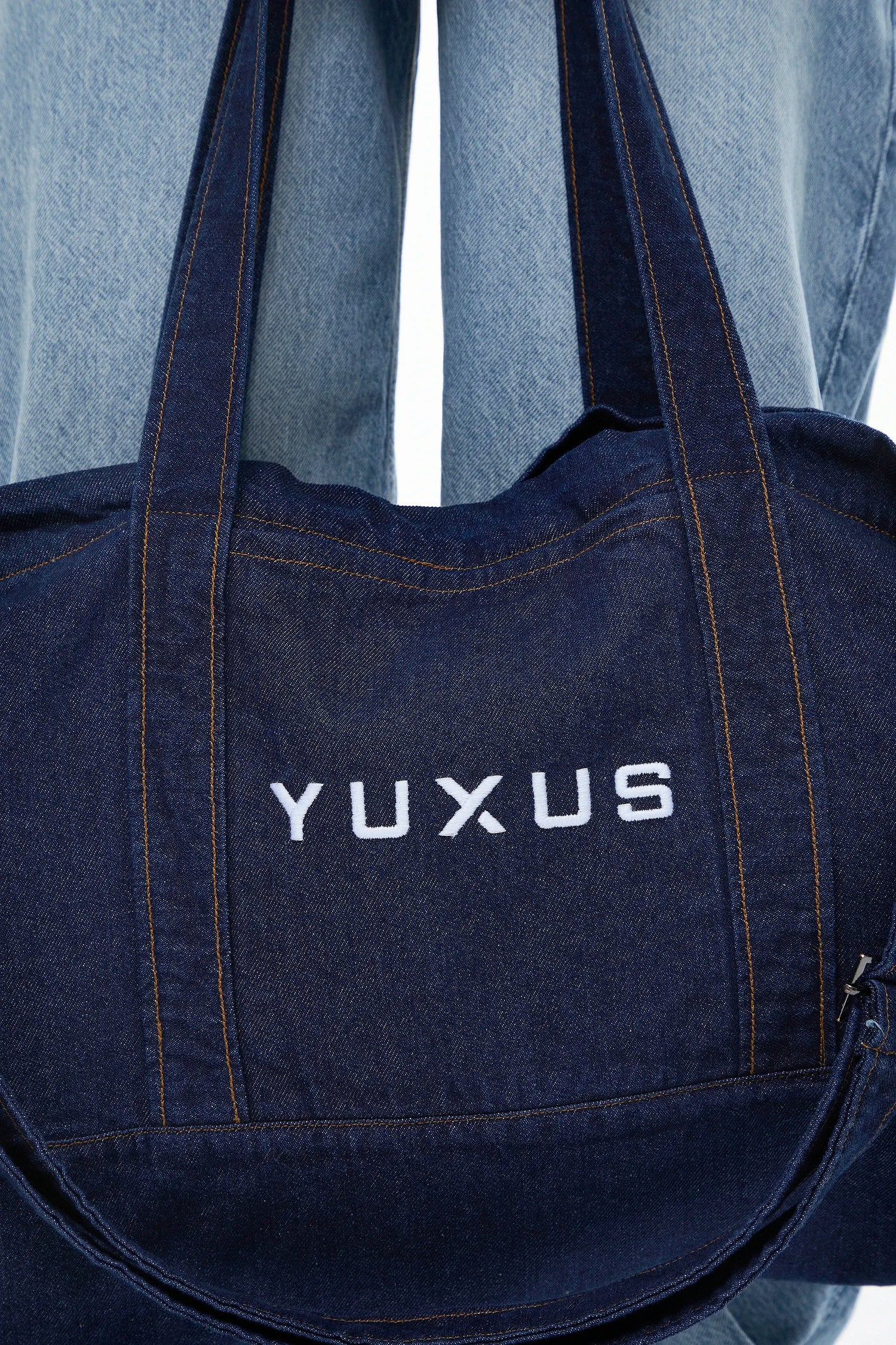 JEAN "THREADS" TOTE BAG