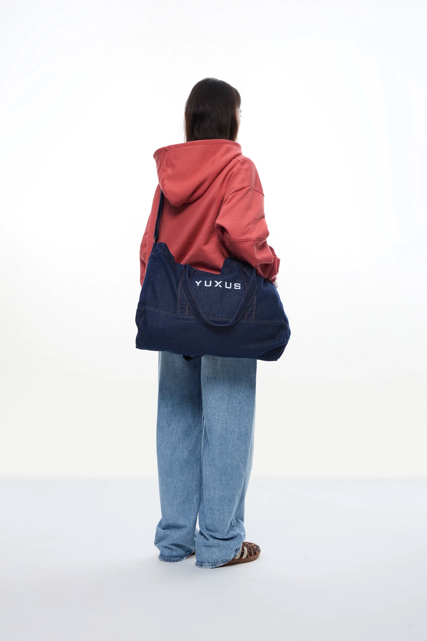 JEAN "THREADS" TOTE BAG