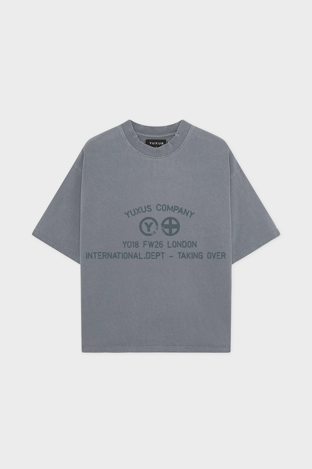 BRACE T-SHIRT DARK GREY