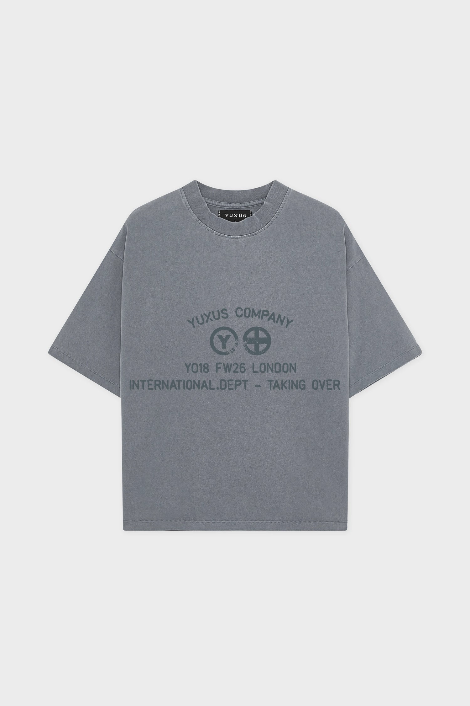BRACE T-SHIRT DARK GREY