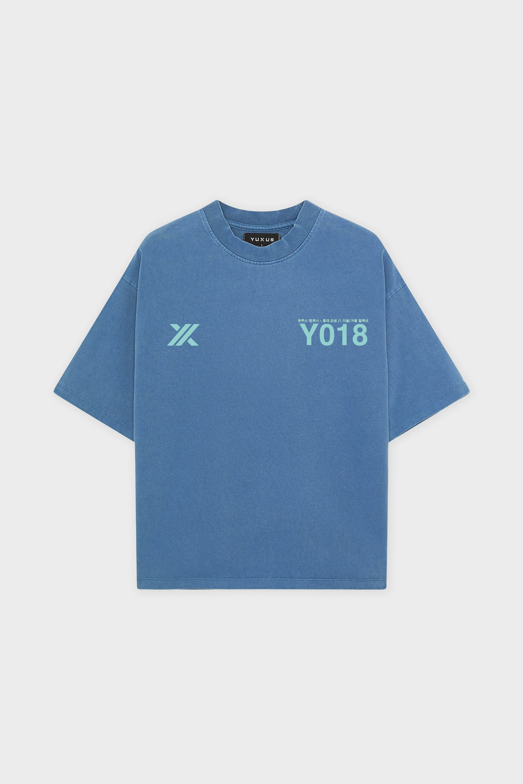 CANDLE "HONGDAE" T-SHIRT BLUE