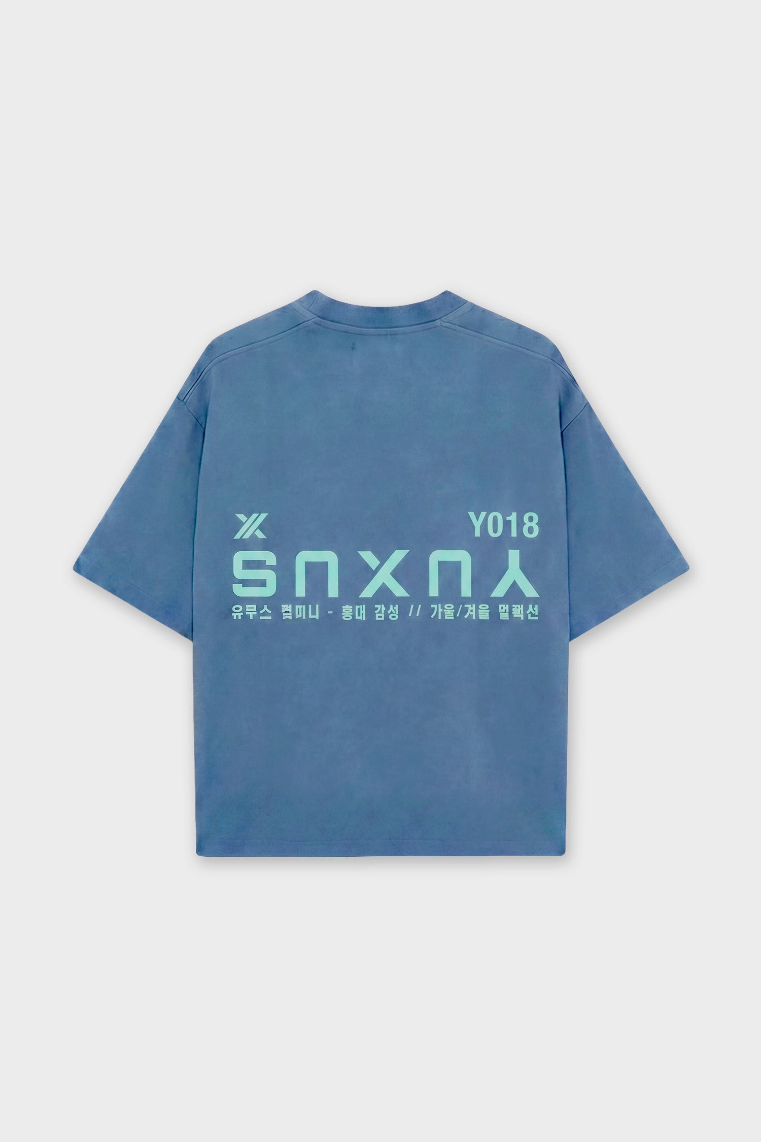 CANDLE "HONGDAE" T-SHIRT BLUE
