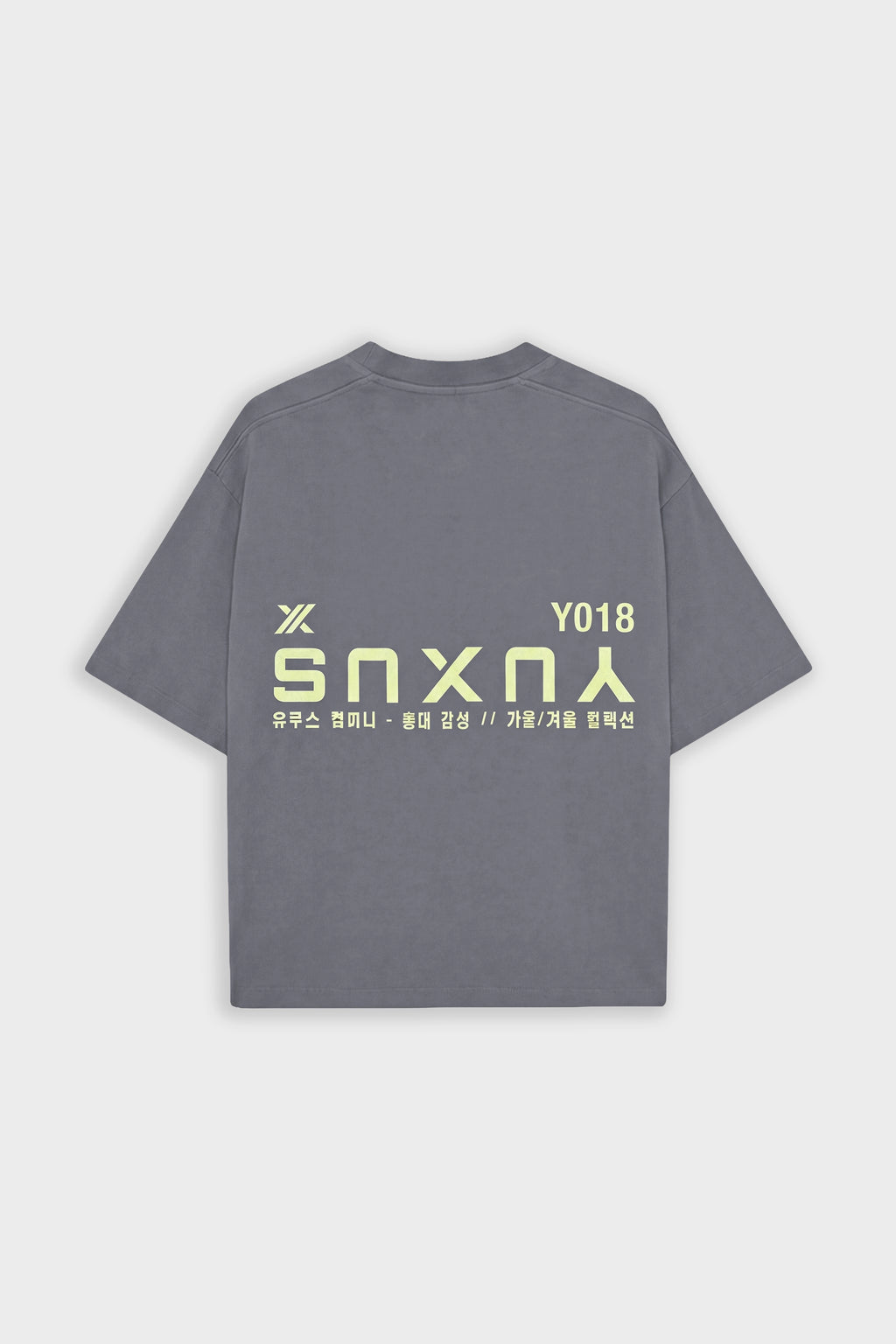 CANDLE  "HONGDAE" T-SHIRT GREY