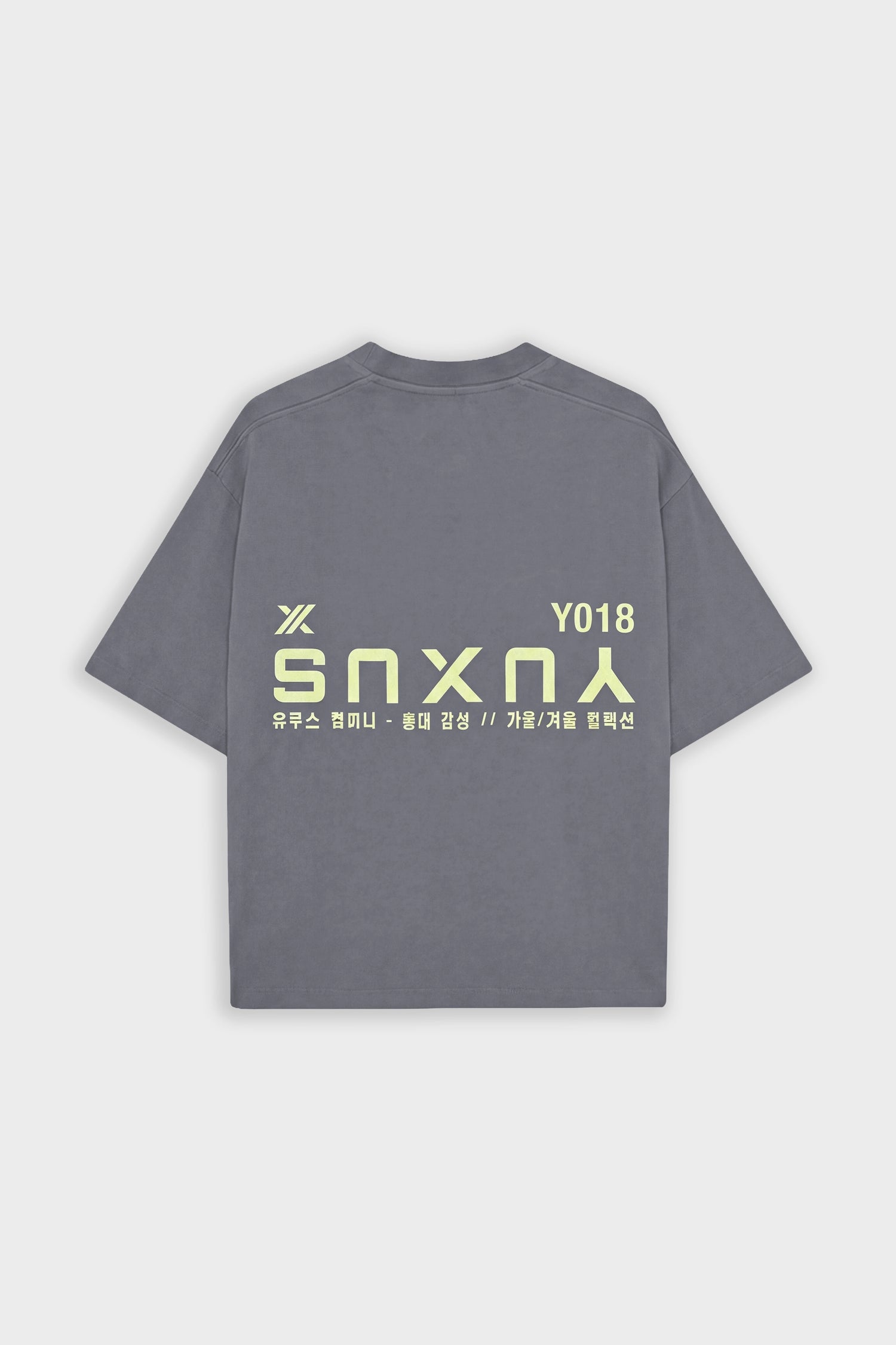 CANDLE  "HONGDAE" T-SHIRT GREY