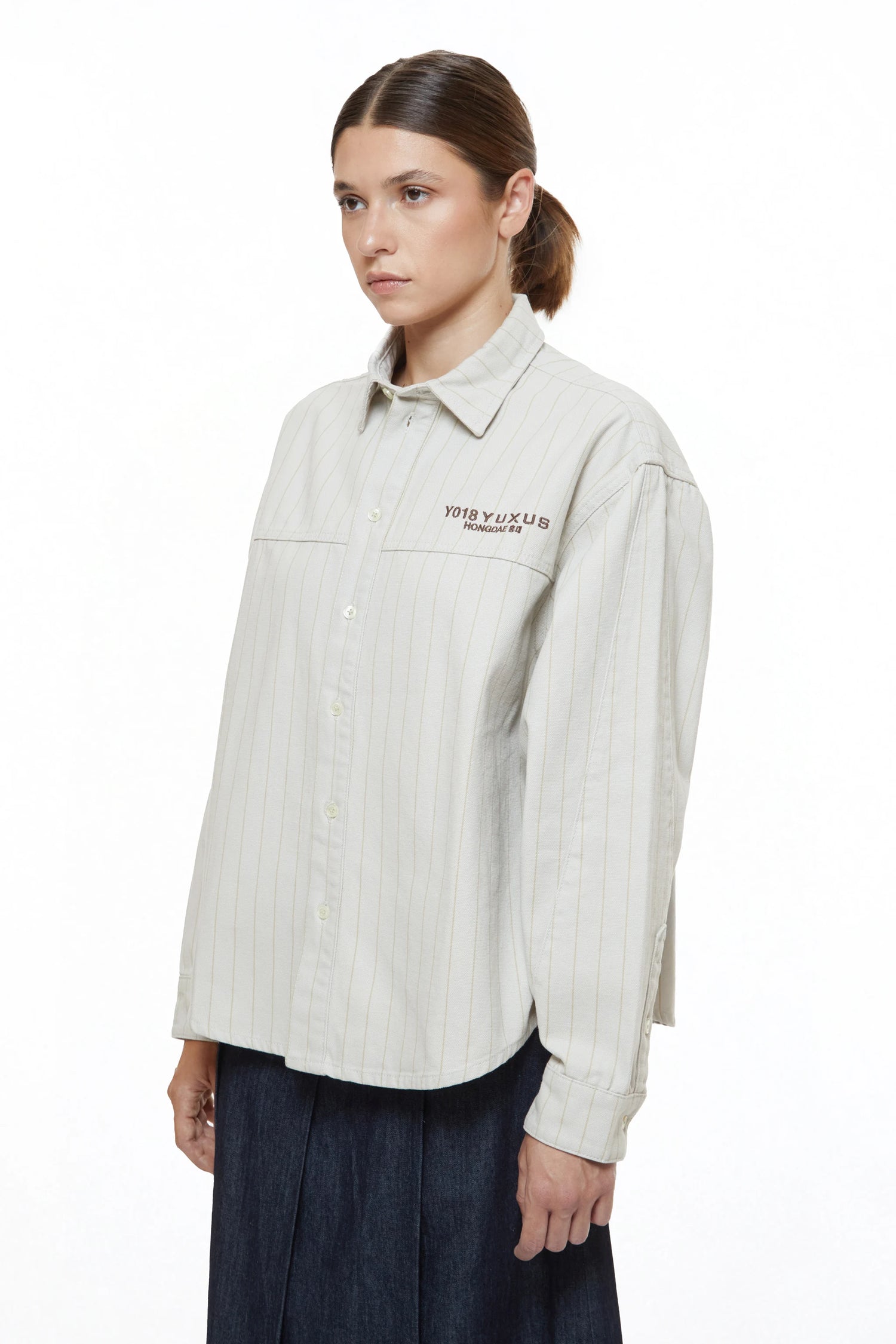 TAUPE "HONGDAE" SHIRT