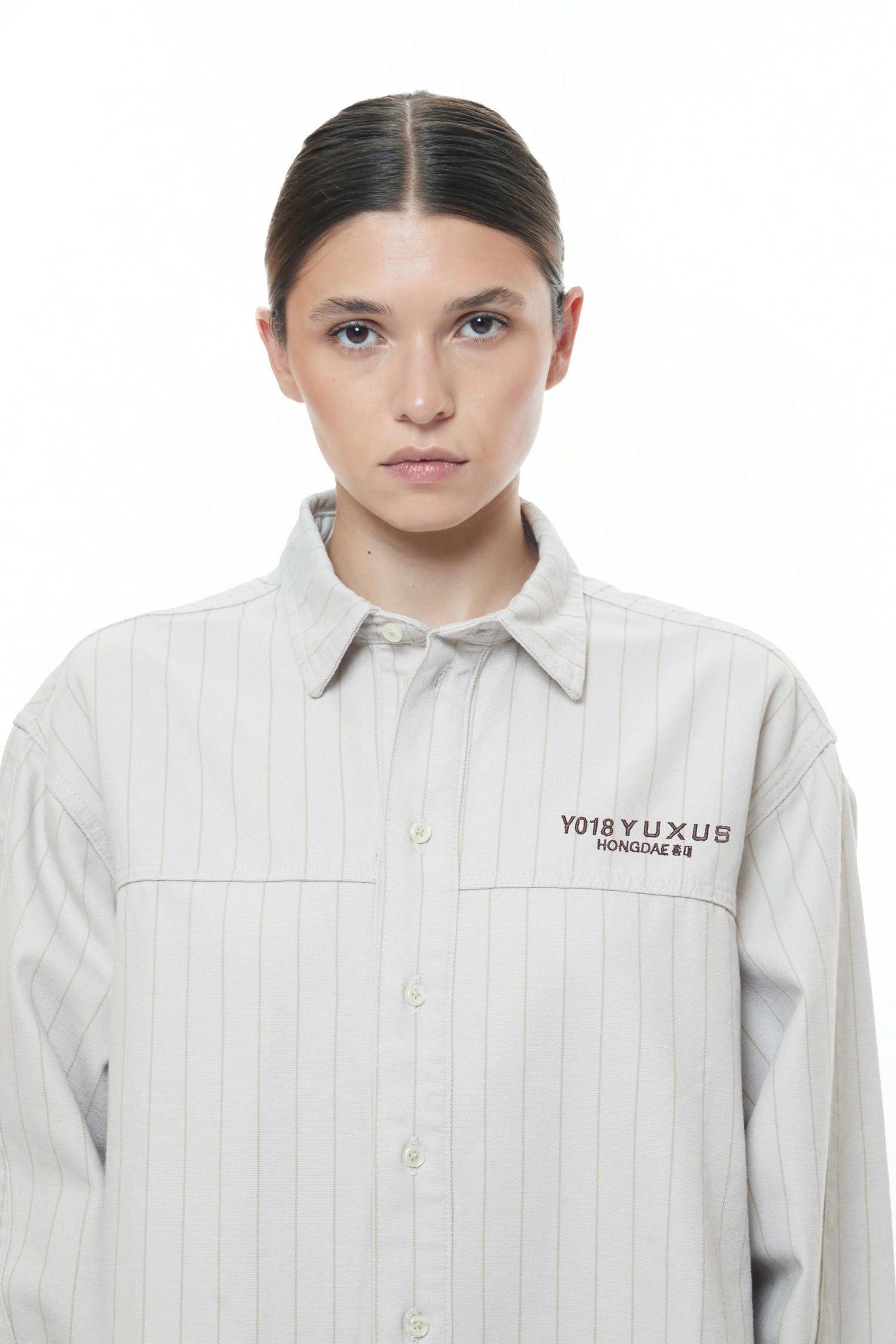 TAUPE "HONGDAE" SHIRT