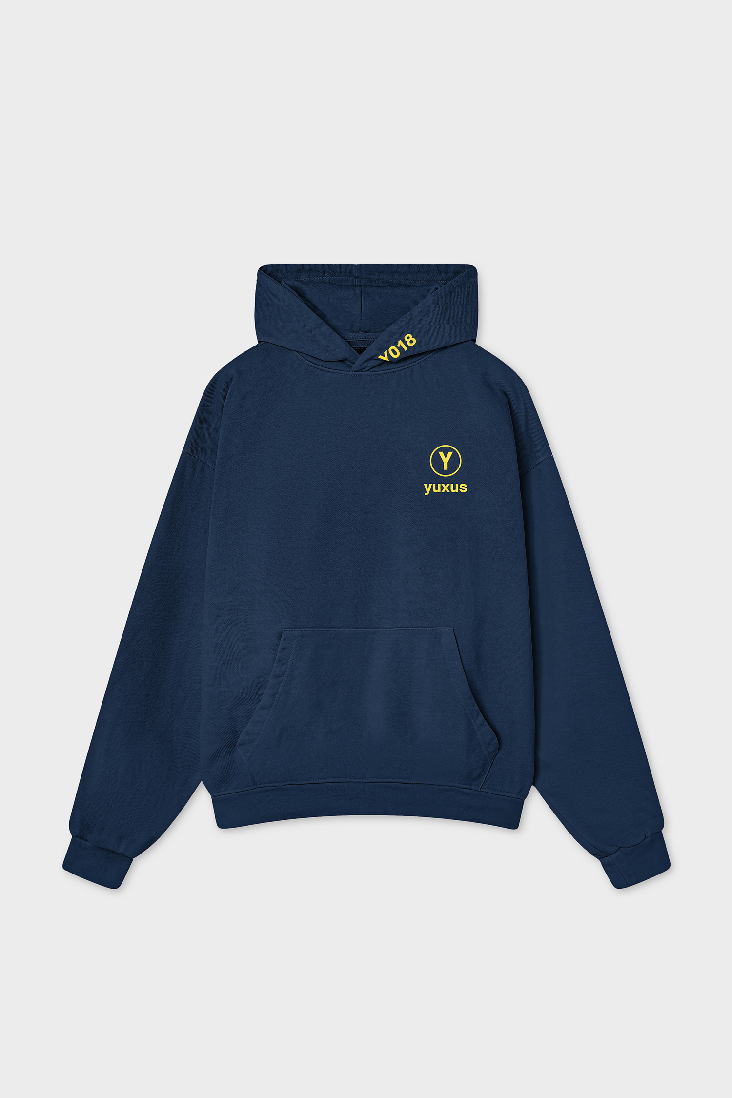 CLIP "LOWERCASE" HOODIE BLUE