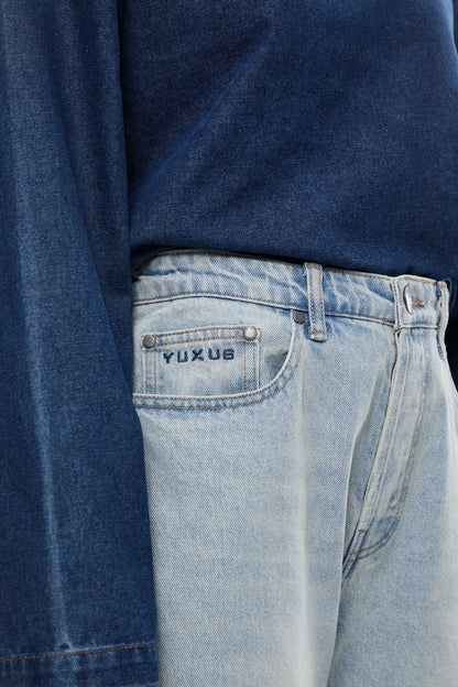 IRIS "THREADS" DENIM PANTS