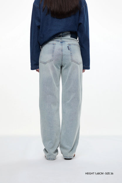 IRIS "THREADS" DENIM PANTS