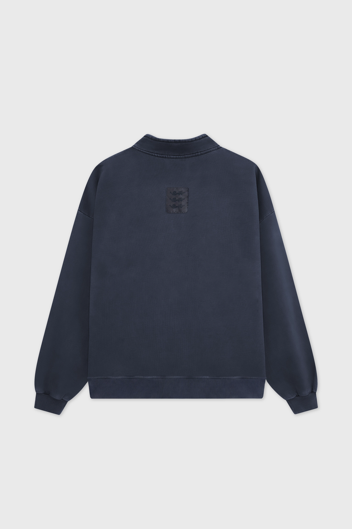 CORD HALF ZIP DARK BLUE