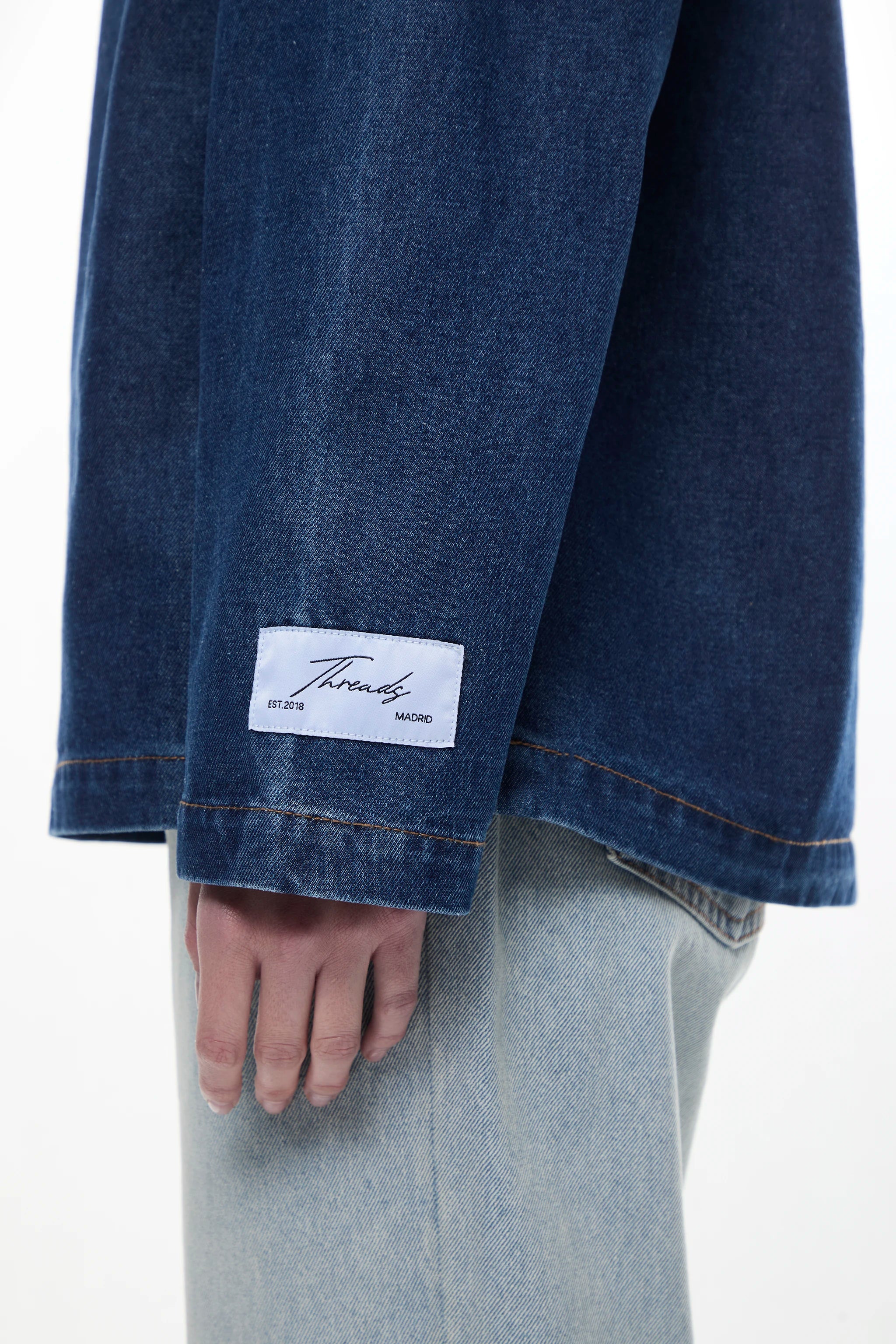 COSMIC "THREADS" DENIM POLO
