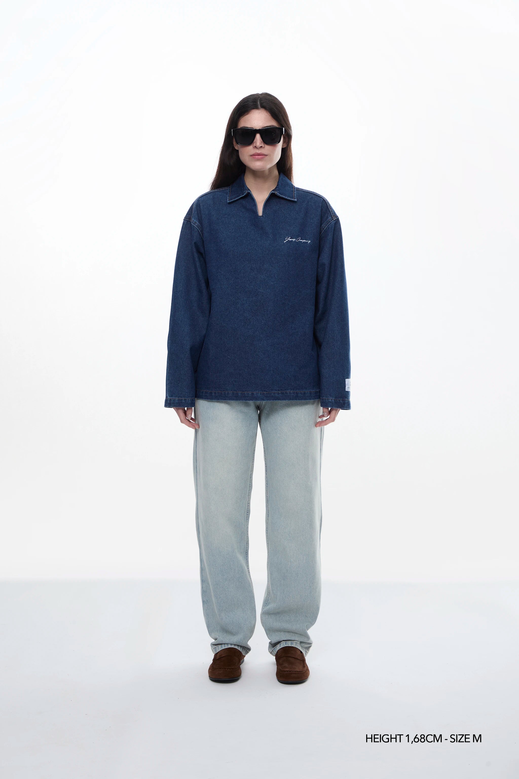 COSMIC "THREADS" DENIM POLO