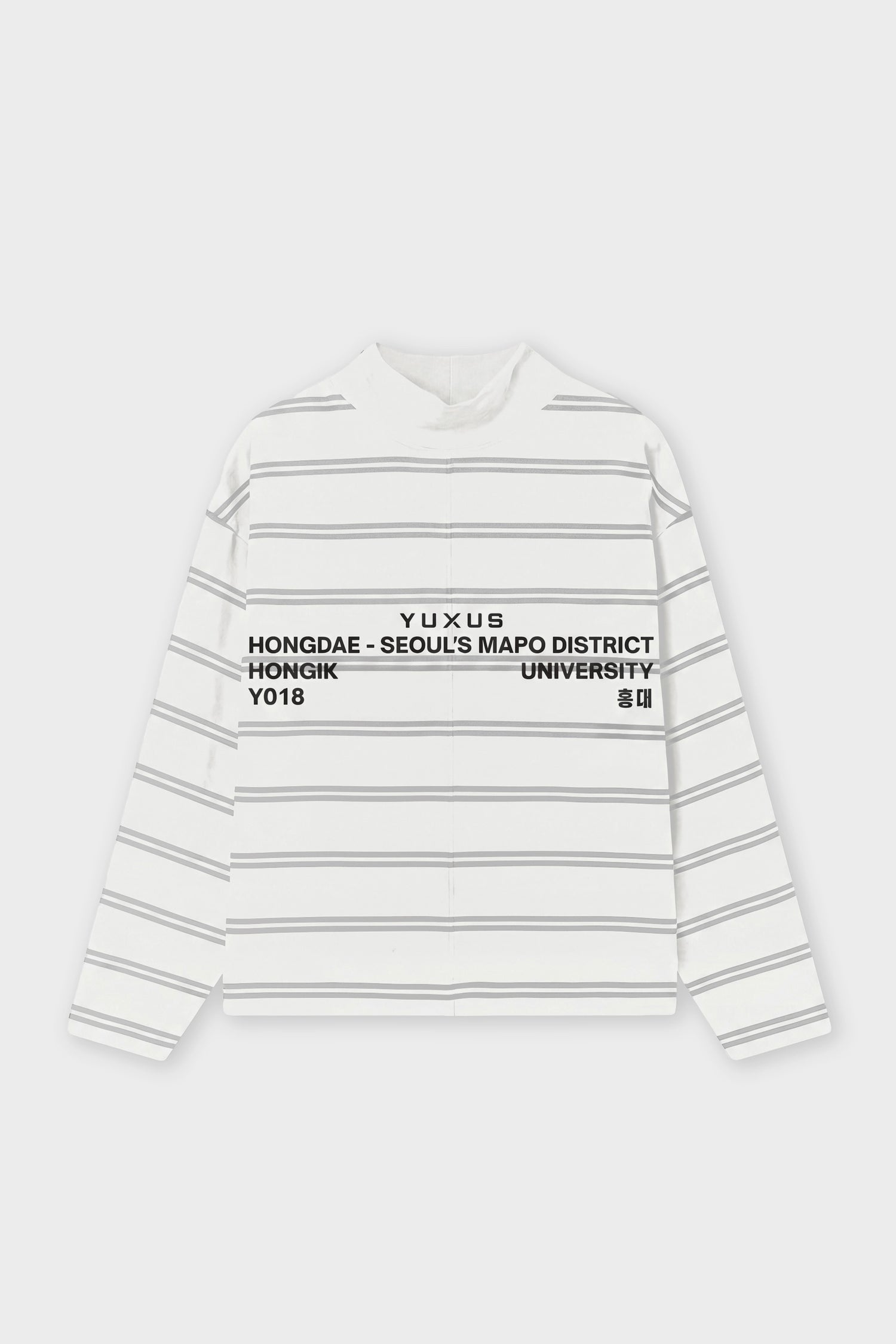 CRATER "HONGDAE" LONGSLEEVE WHITE