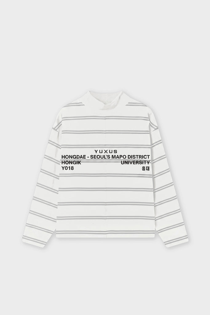 CRATER "HONGDAE" LONGSLEEVE WHITE