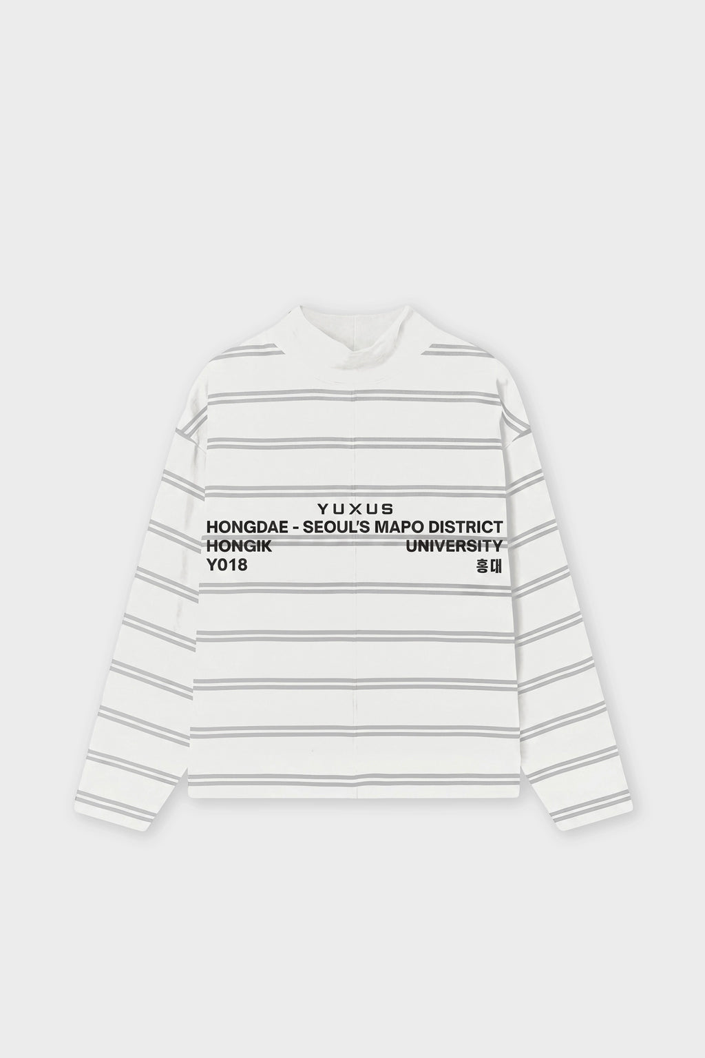 CRATER "HONGDAE" LONGSLEEVE WHITE