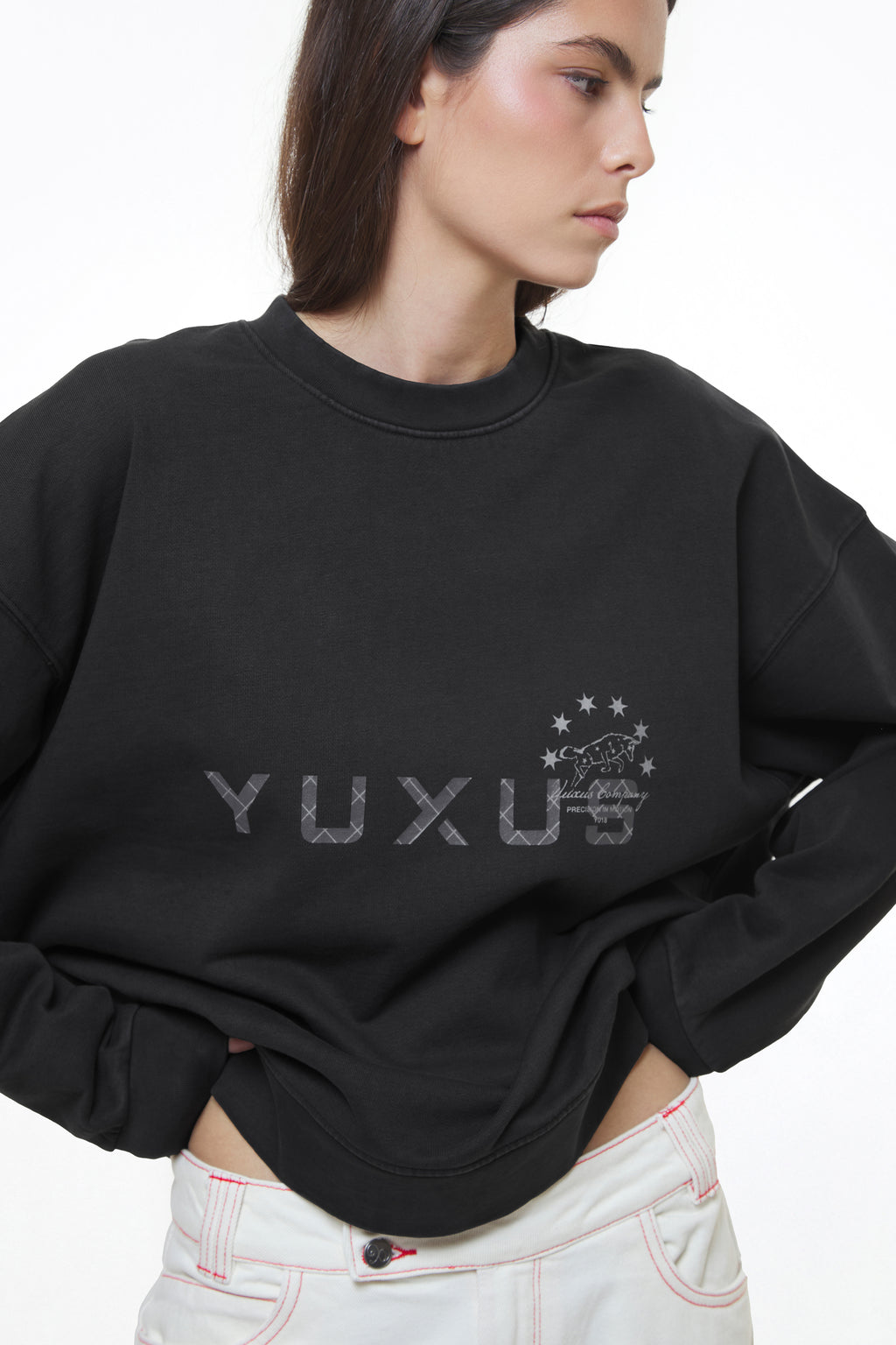 SALUTE "WINDY" CREWNECK