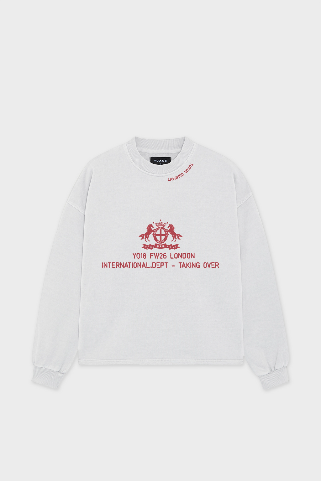 CRISP CREWNECK OFF WHITE