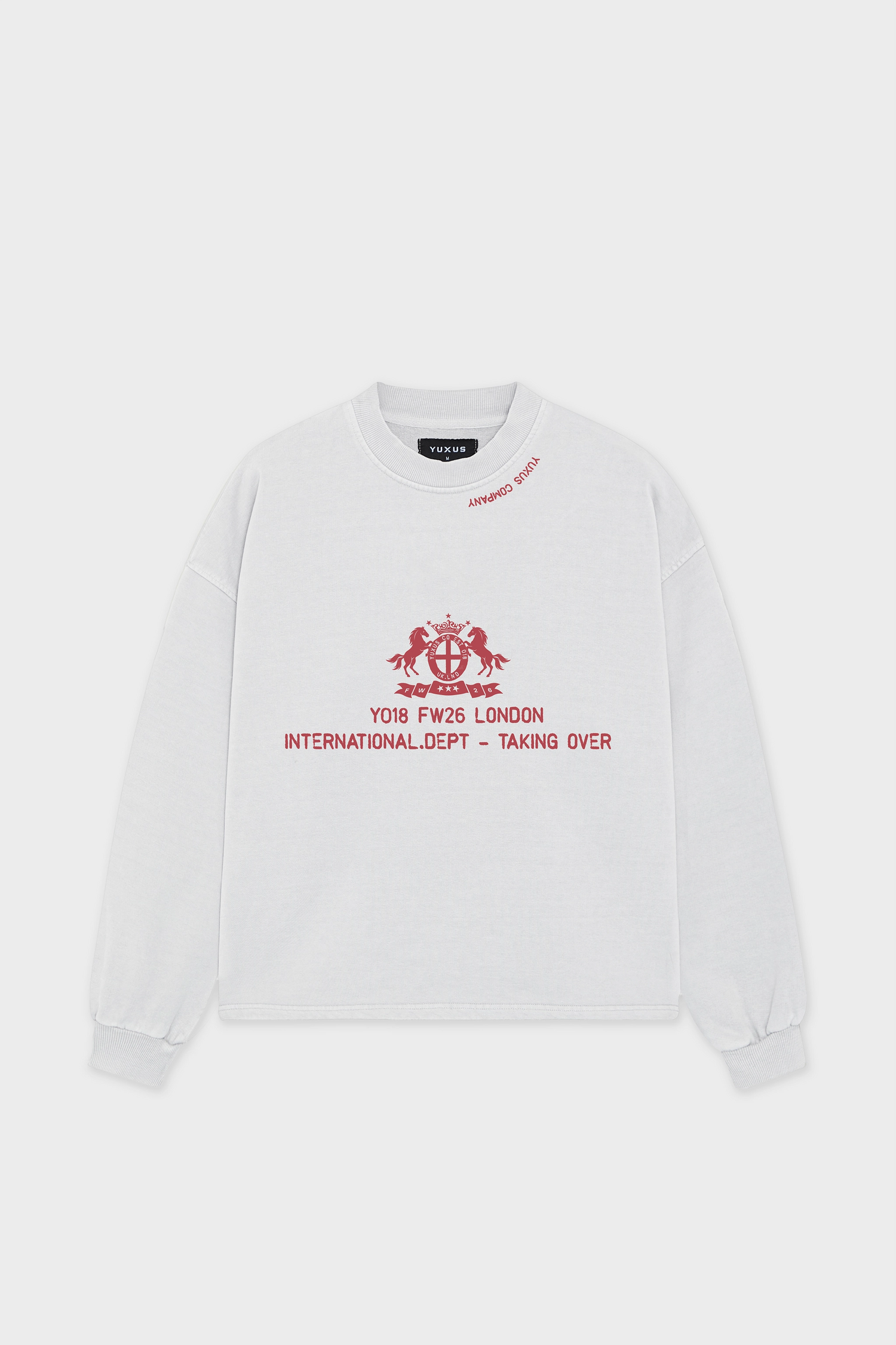CRISP CREWNECK OFF WHITE