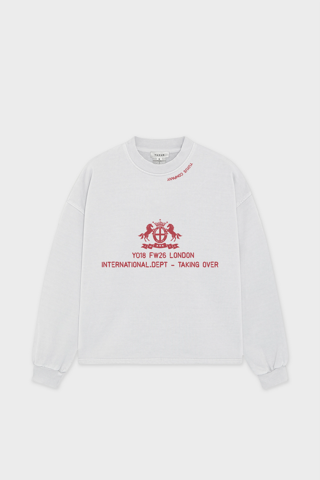 CRISP CREWNECK OFF WHITE