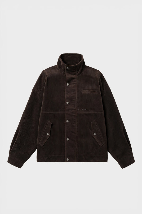 CHELSEA CORDUROY JACKET BROWN