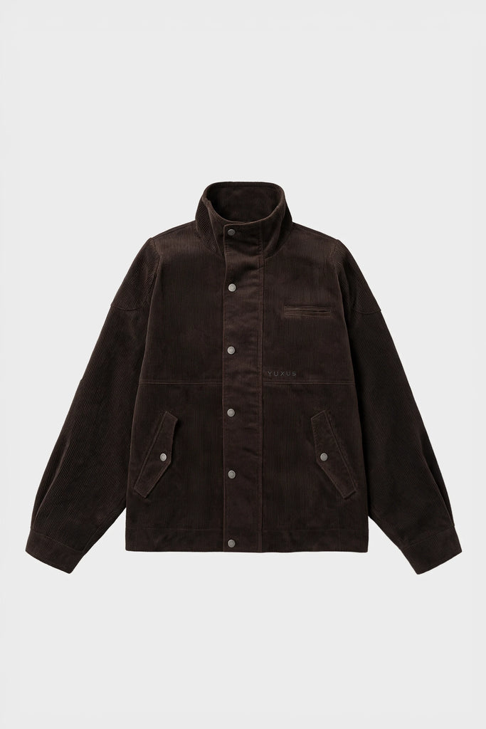 CHELSEA CORDUROY JACKET BROWN