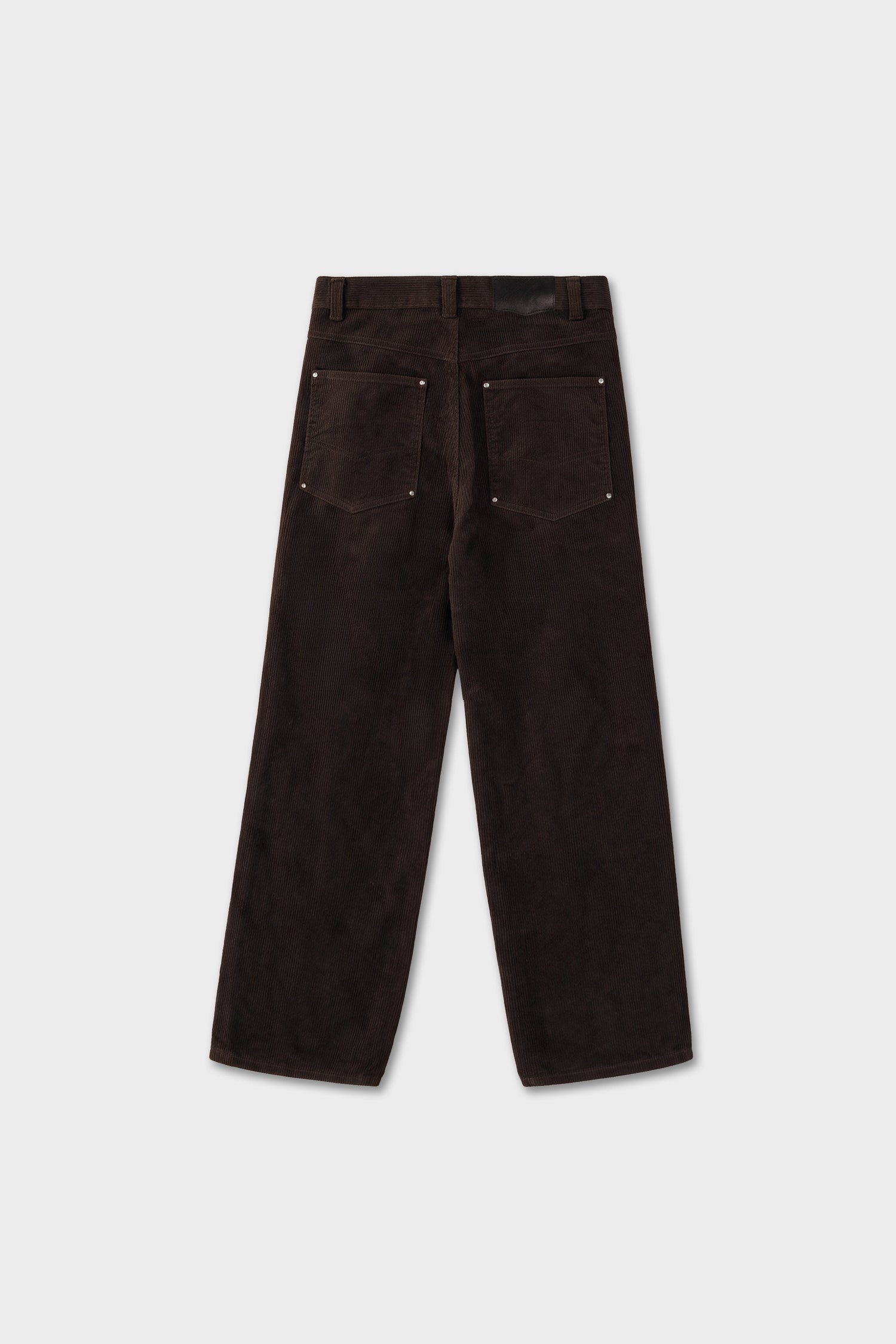 CHELSEA CORDUROY PANTS BROWN