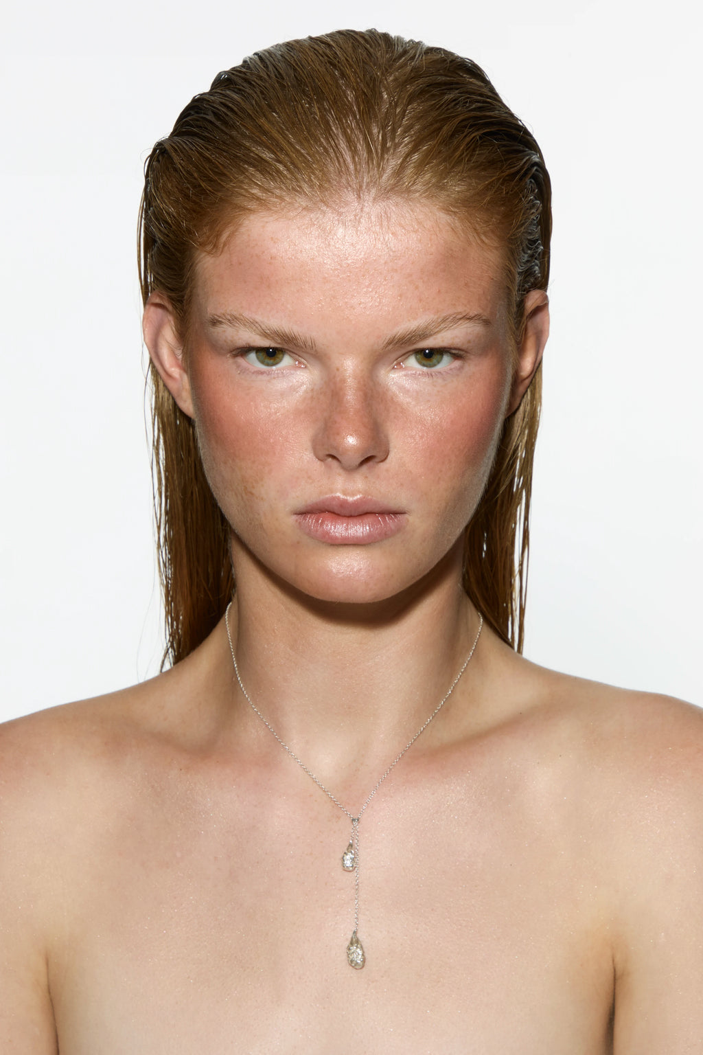 TEARS "CRINKLED 925" NECKLACE