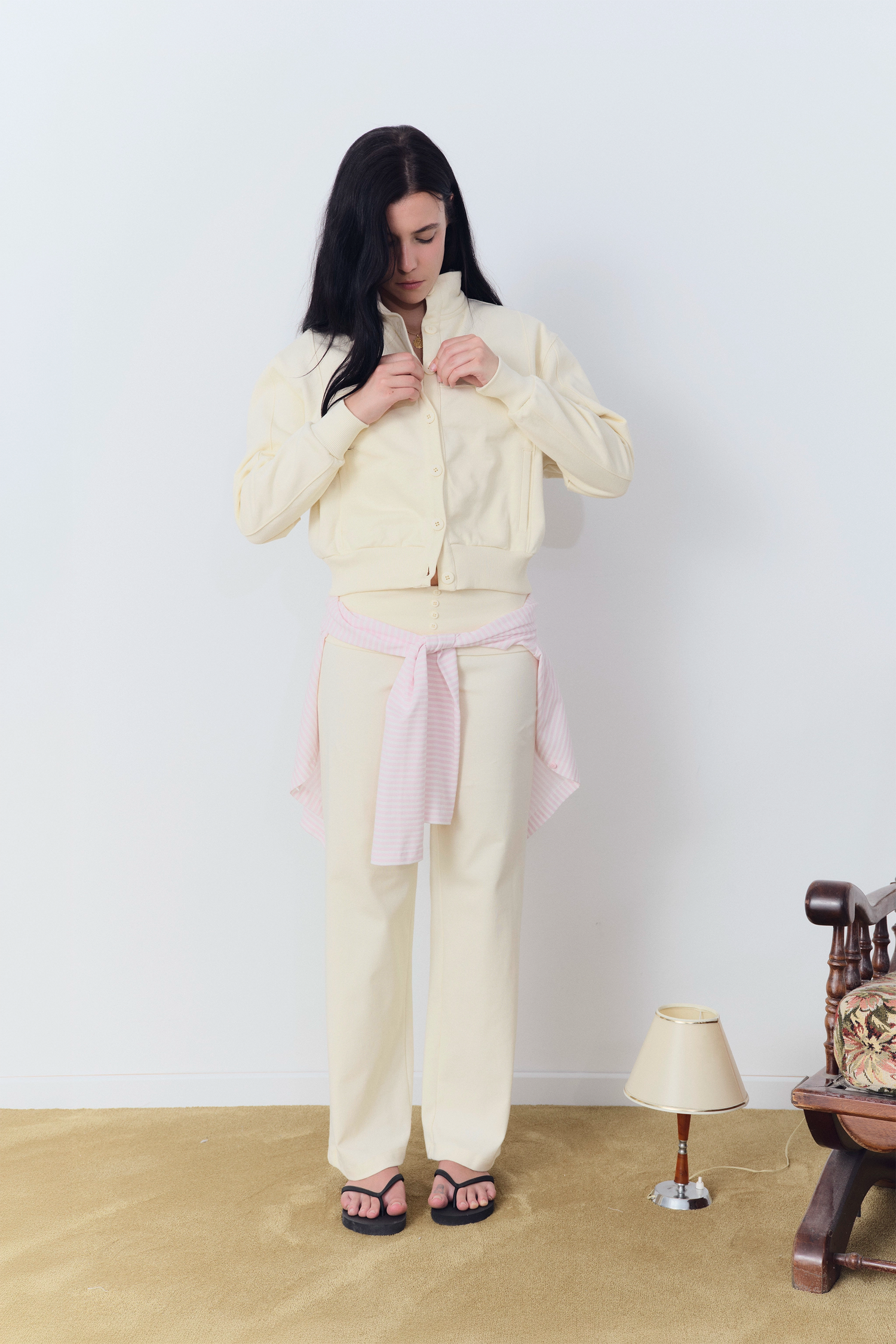 DRIM PANTS VAINILLA