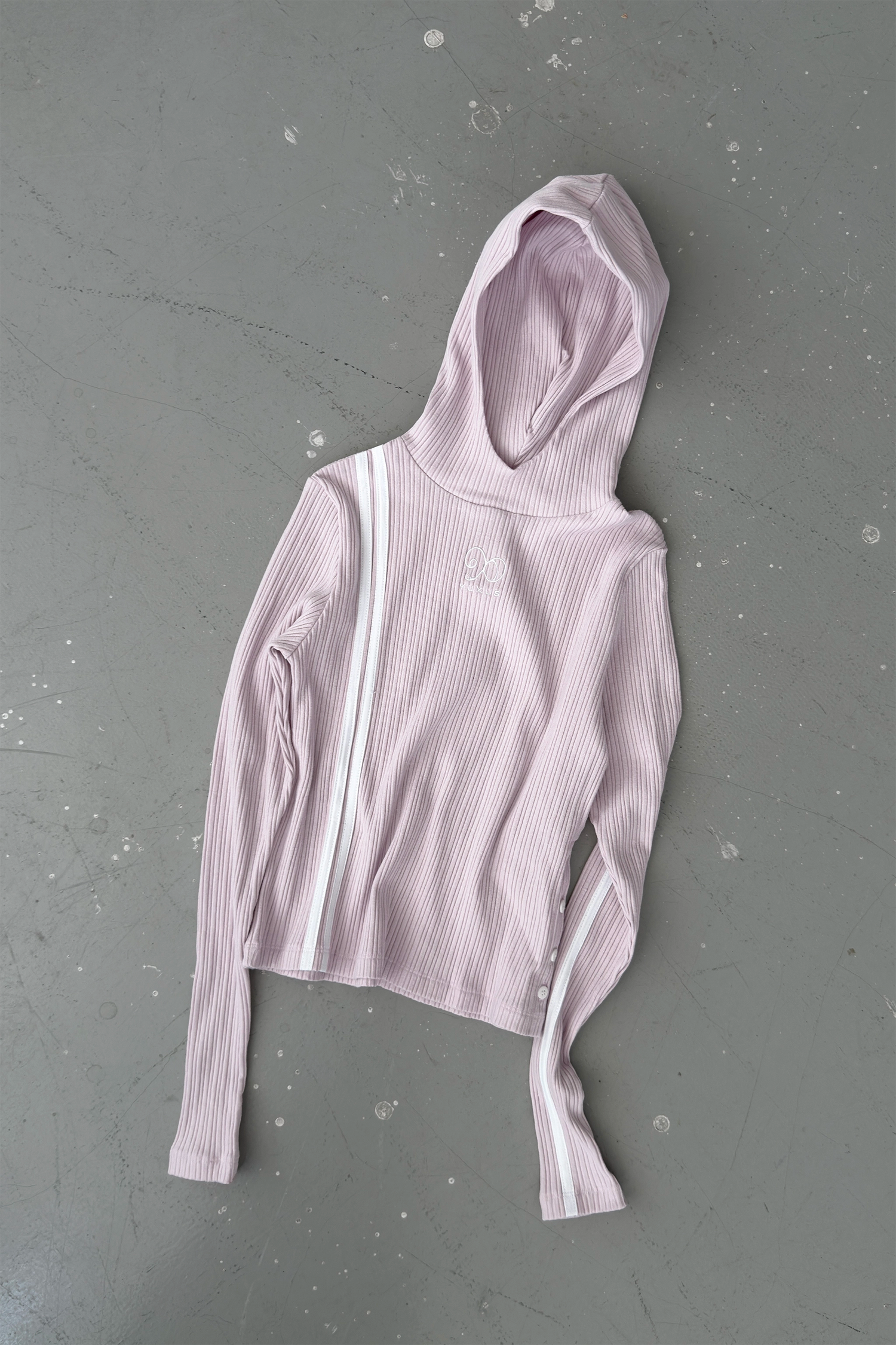 GREIGE HOODIE PINK
