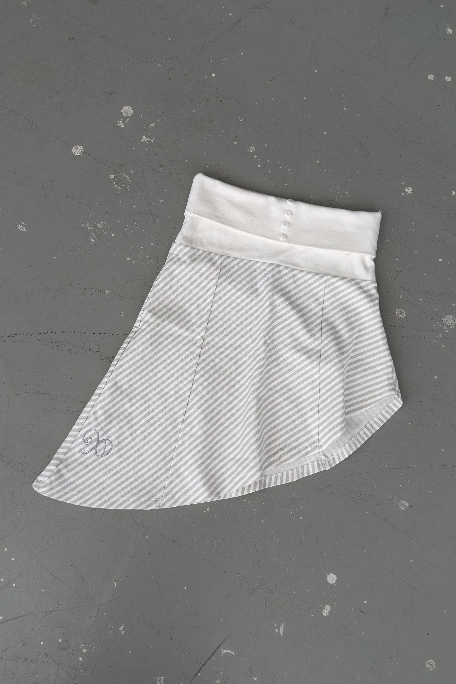 SLIP SKIRT WHITE