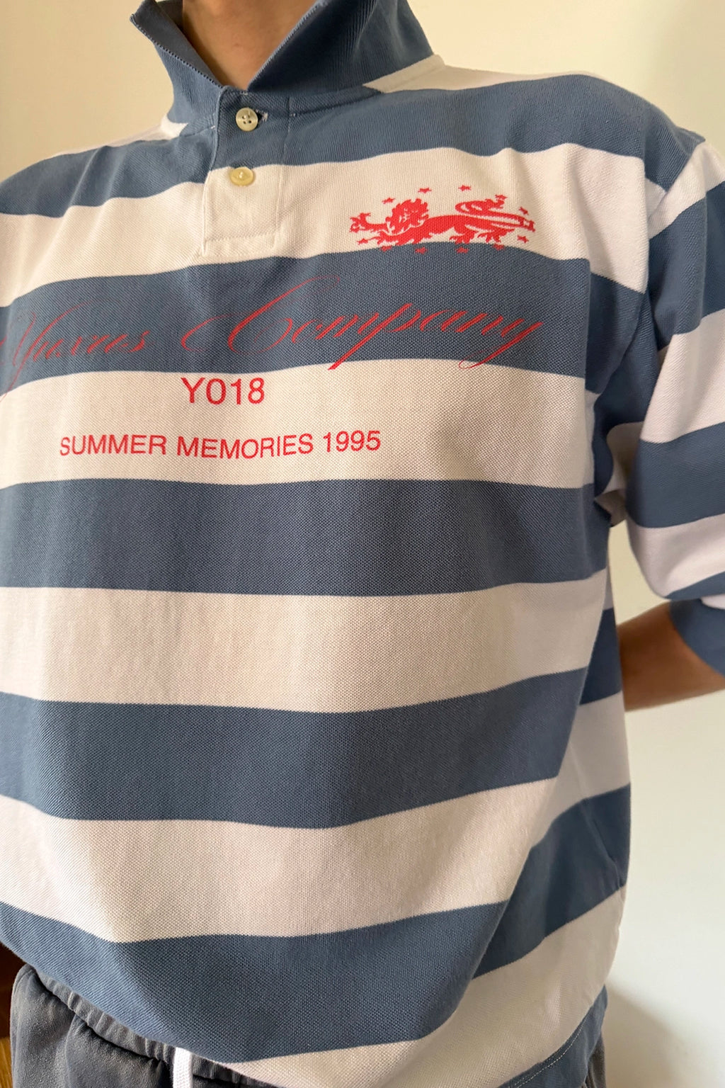 NERIC "MEMORIES" POLO WHITE