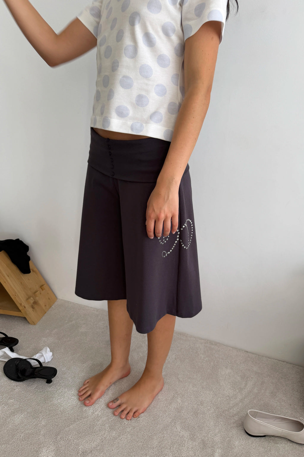 SCULPT SHORTS DARK GREY