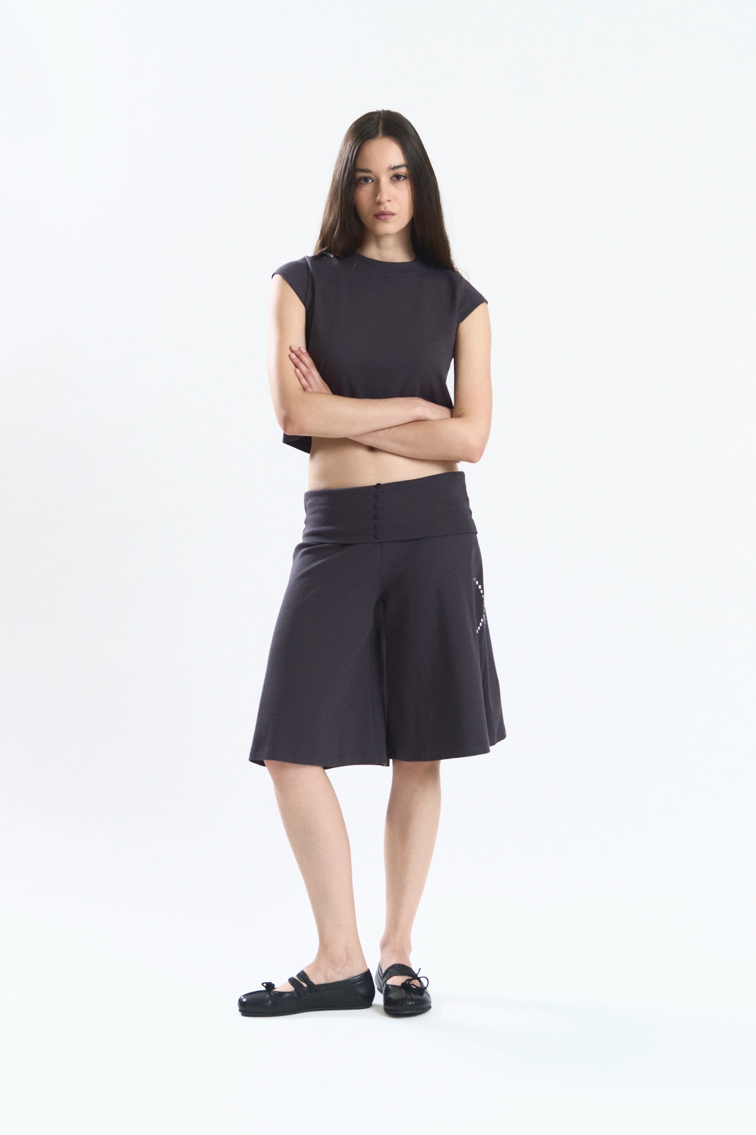 SCULPT SHORTS DARK GREY