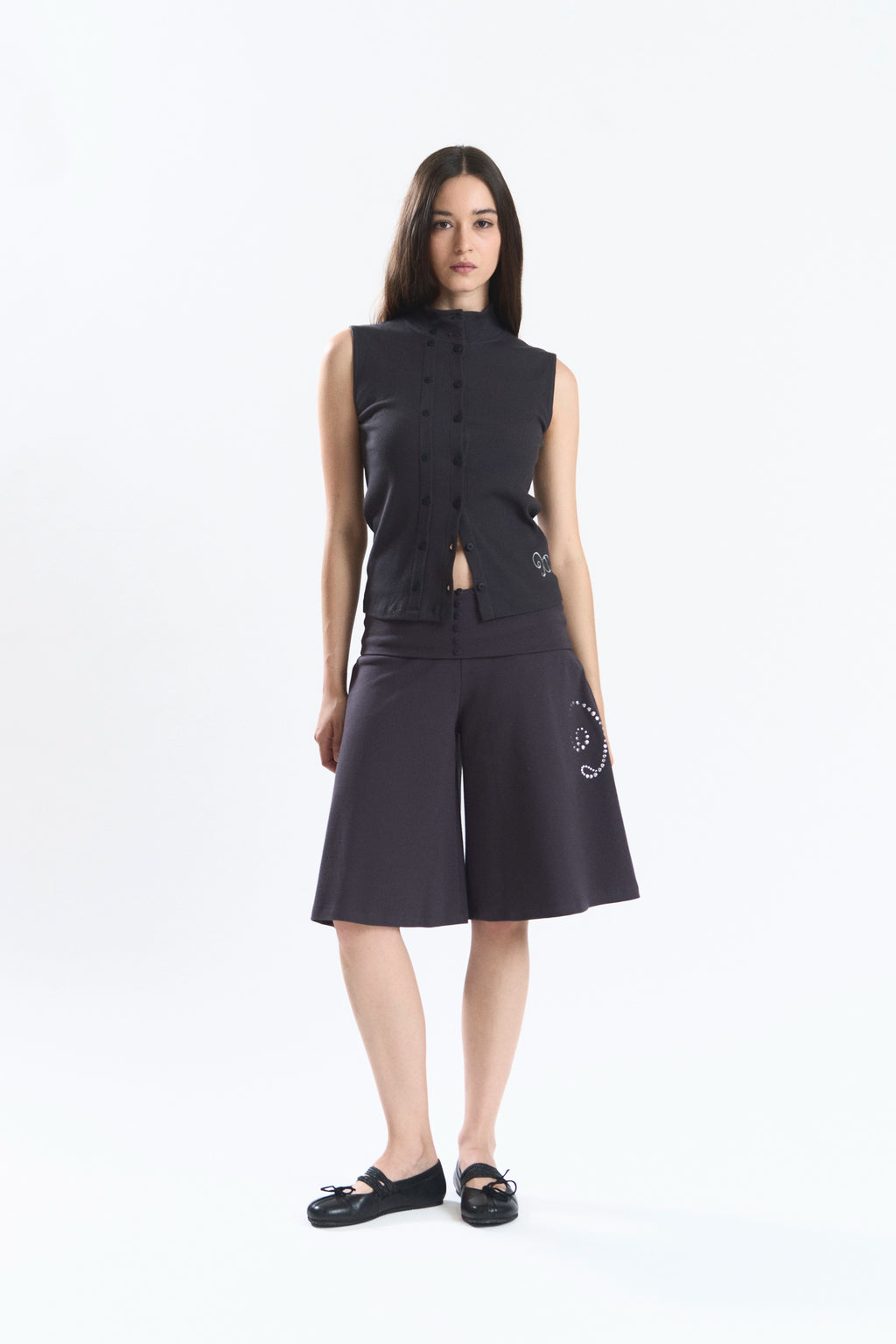 CALM TOP DARK GREY