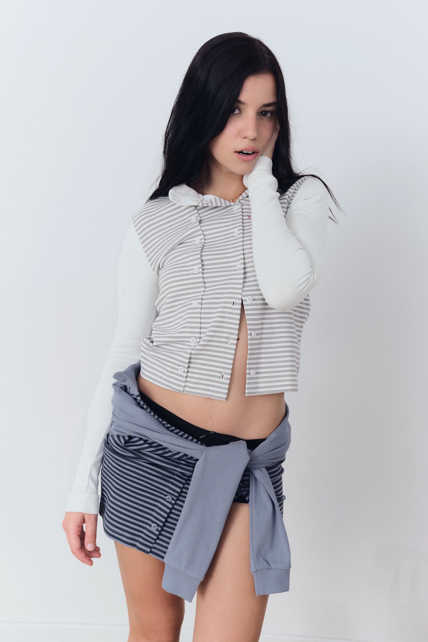MUSE LONGSLEEVE LIGHT GREY