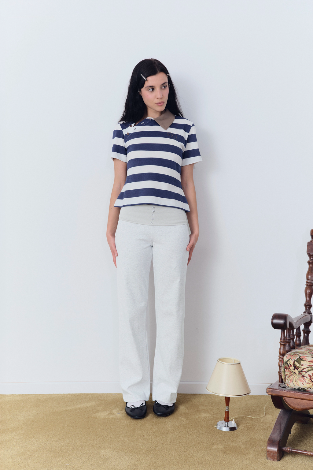 DRIM PANTS GREY