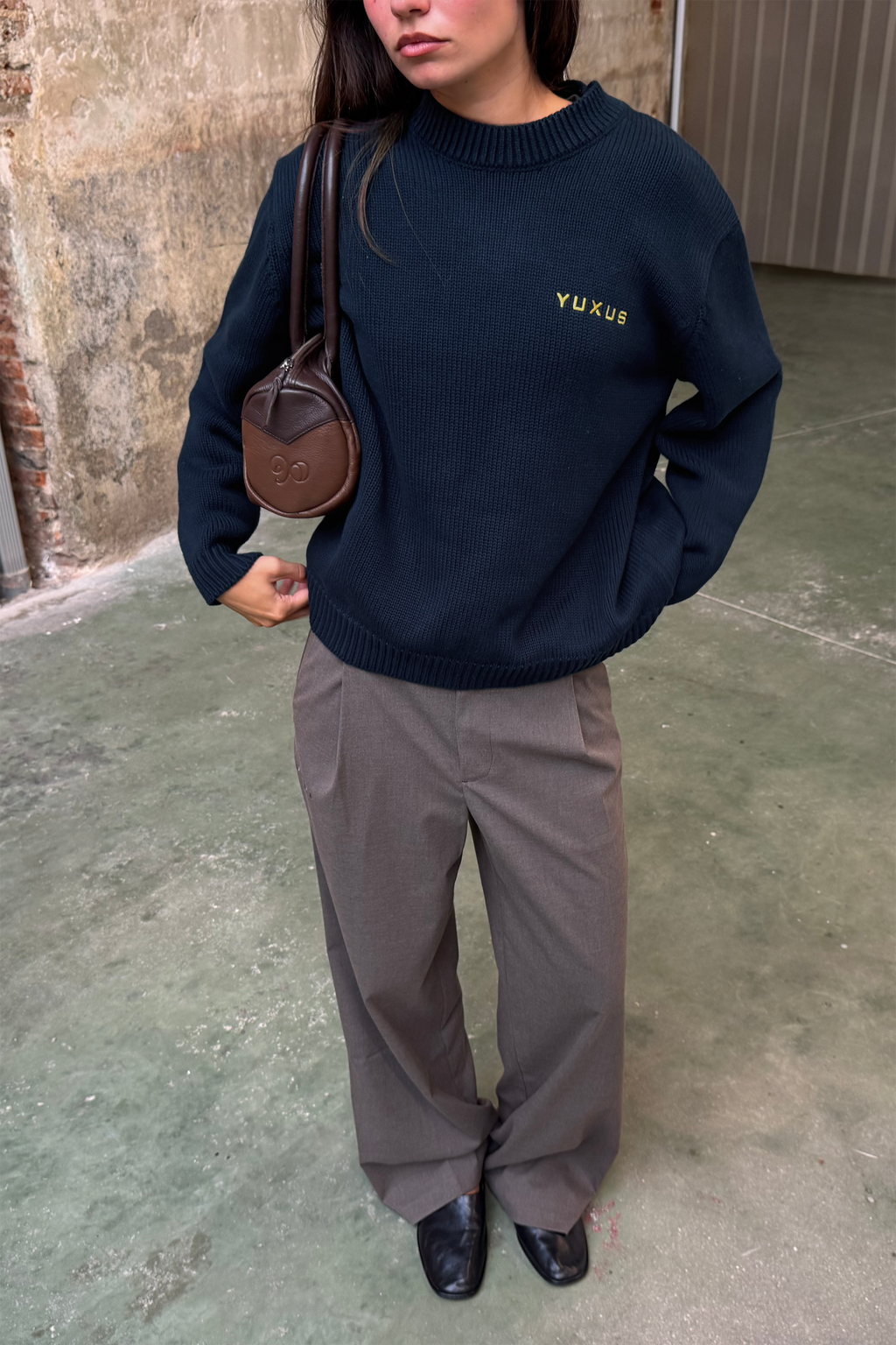 VULCAN KNITWEAR NAVY