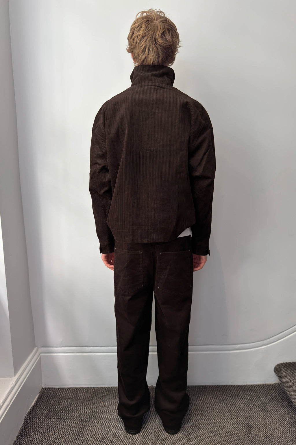 CHELSEA CORDUROY PANTS BROWN